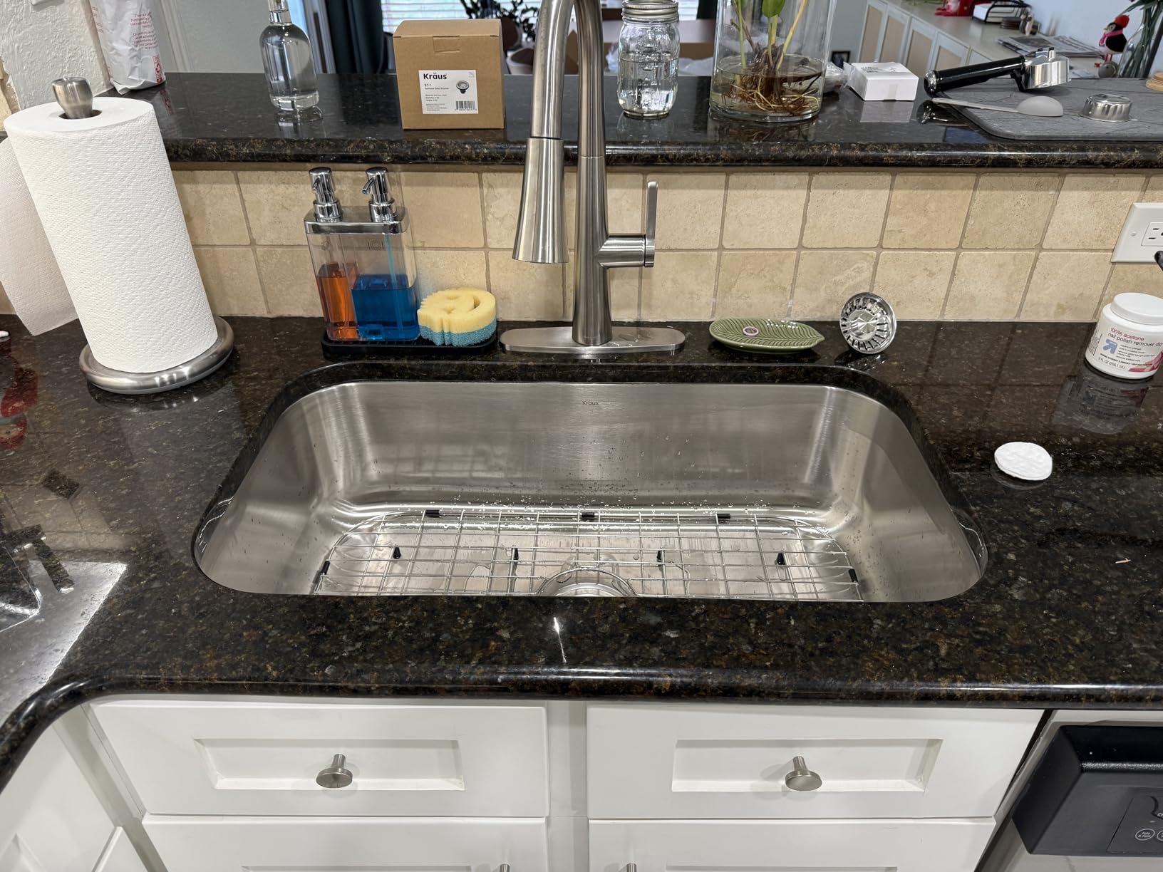 KRAUS Stainless Steel 32 in 18 Gauge Undermount Kitchen Sink KBU44 customer photo 2