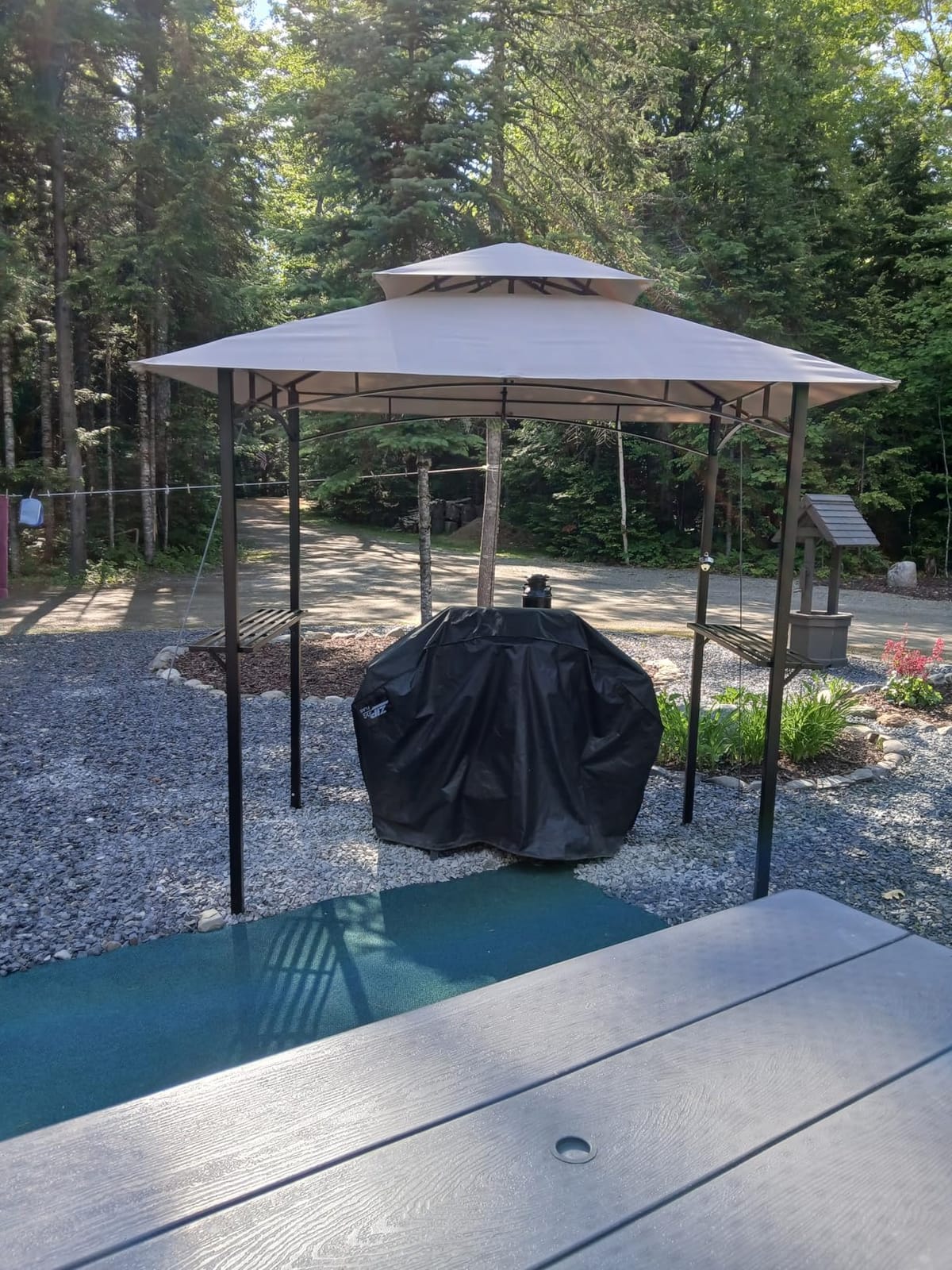 Kozyard 6' x 8' BBQ Hardtop Grill Gazebo, Outdoor Grill Shelter customer photo 2