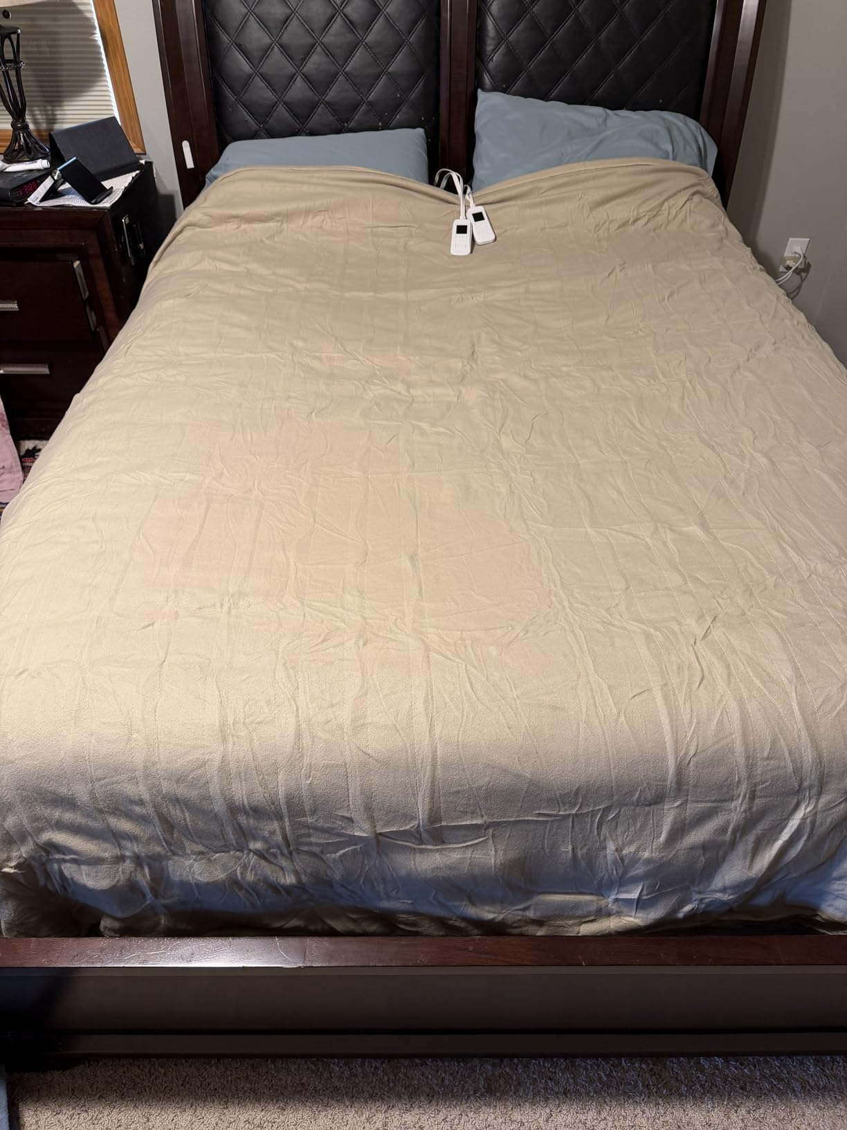 Sunbeam Royal Ultra Fleece Heated Electric Blanket Queen Size, 90