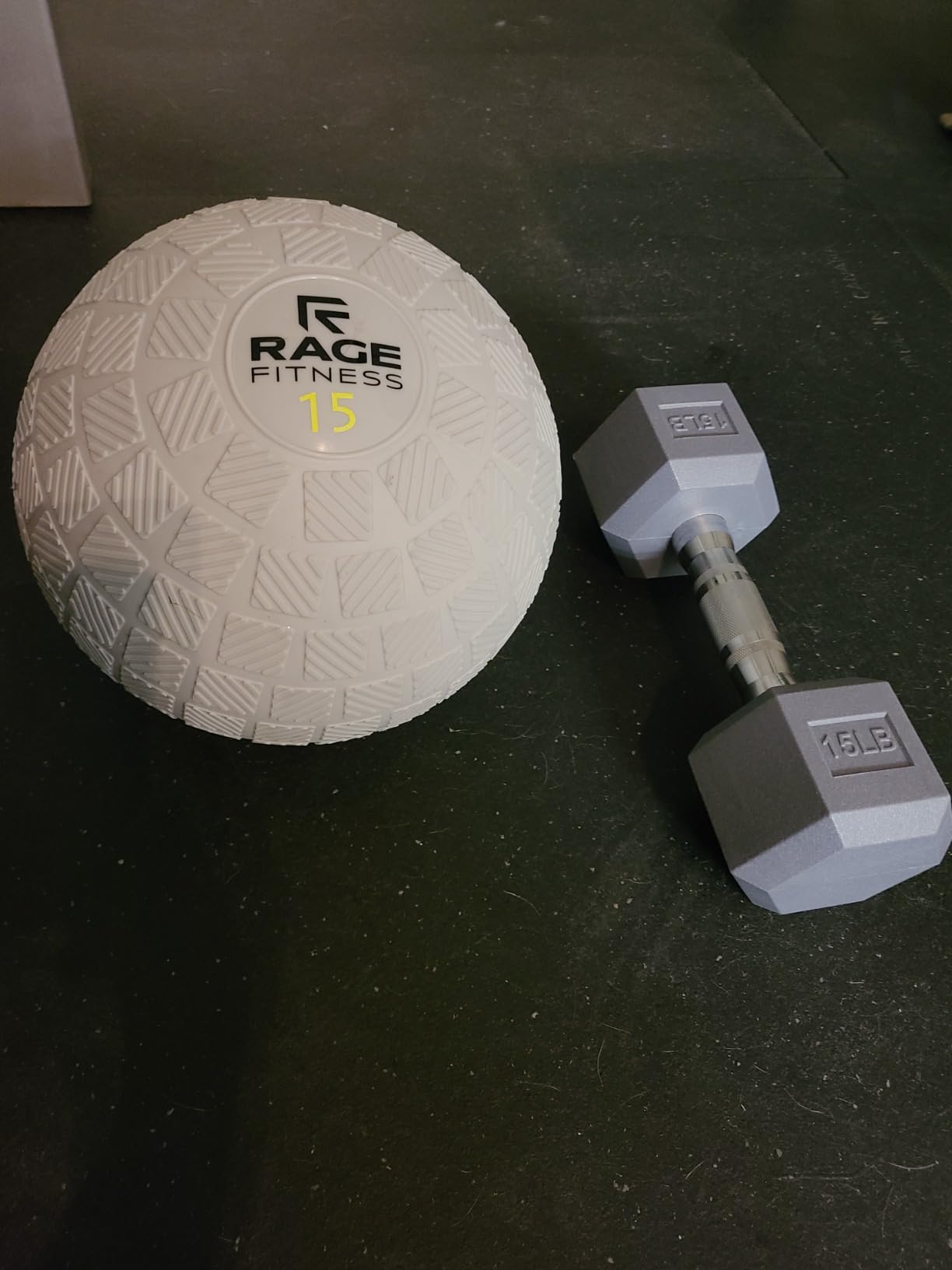 Rage Fitness Slam Ball 10/15/20lb, Medicine Balls for Training customer photo 2