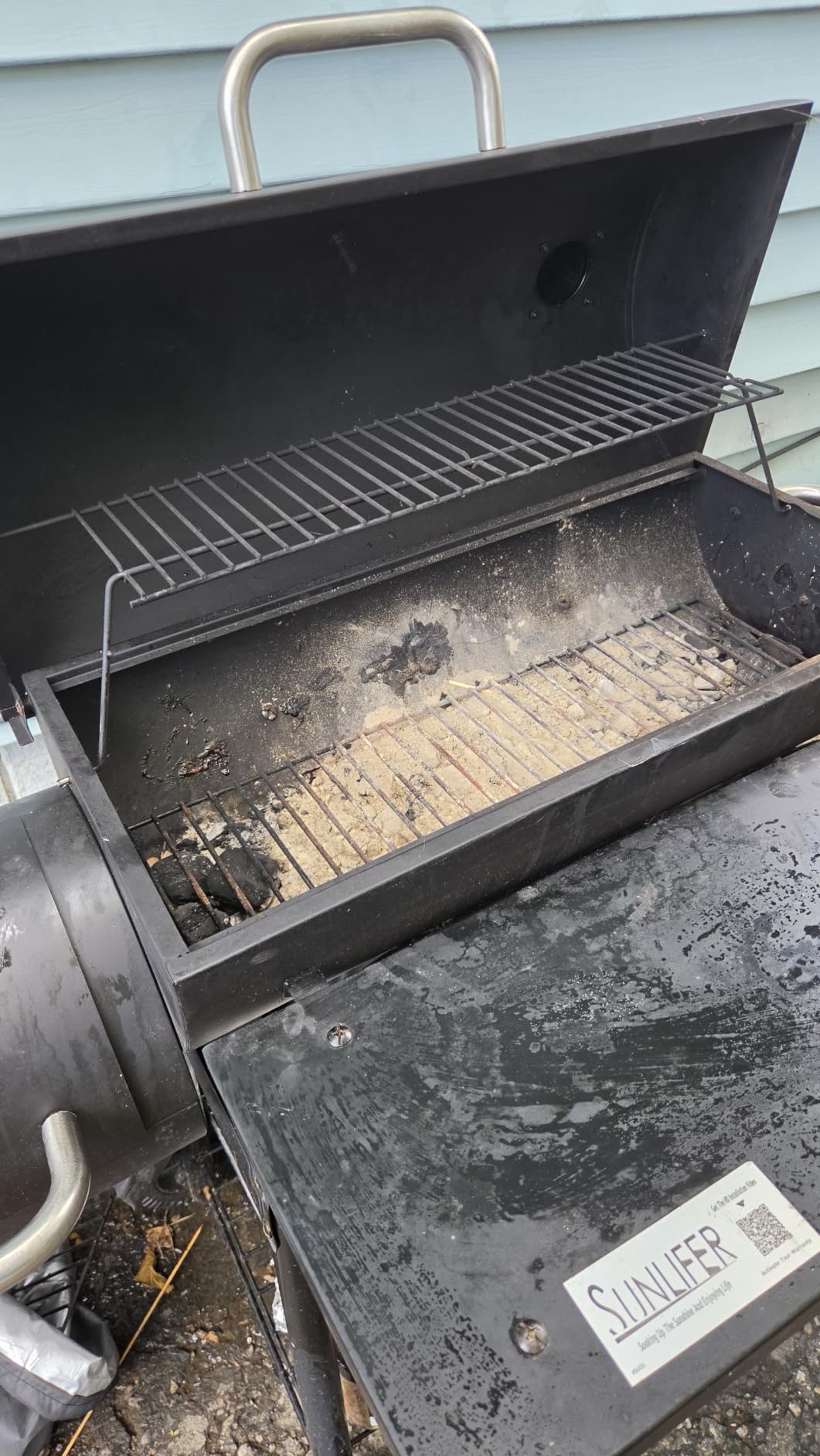 Charcoal Grill Offset Smoker: Charcoal Barbecue Grills customer photo 2