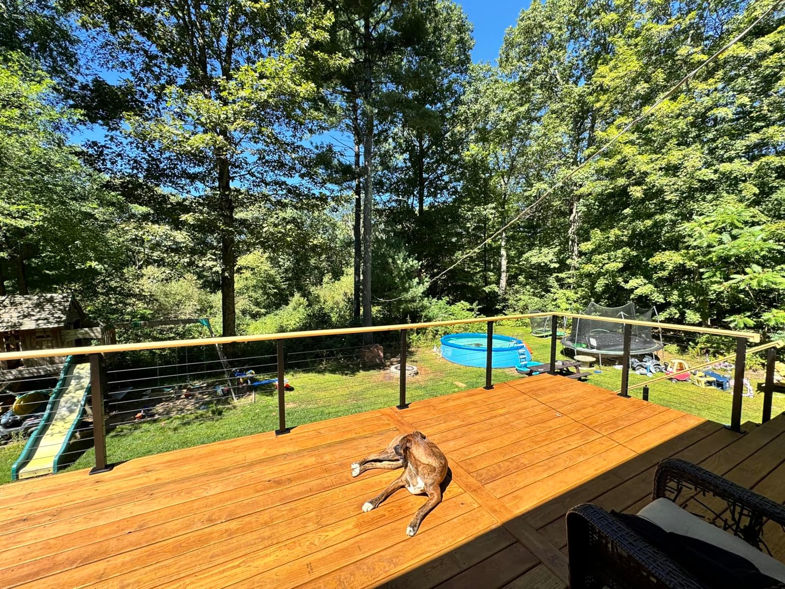 Muzata 16-20ft Modular Cable Railing Kit for Deck Surface Mount 36in RW17 customer photo 2