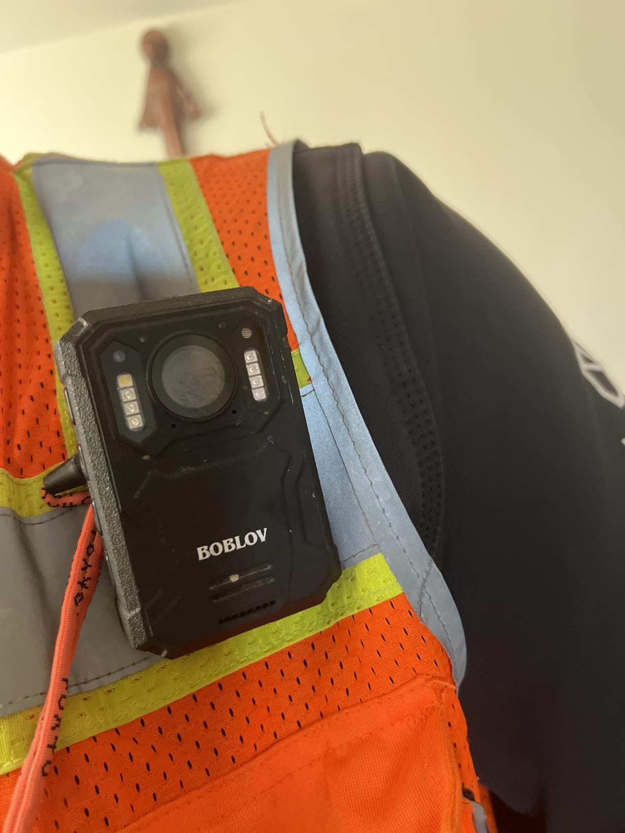 BOBLOV KJ23Pro 2K 128GB Body Worn Camera with Night Vision, 4000mAh Battery customer photo 2