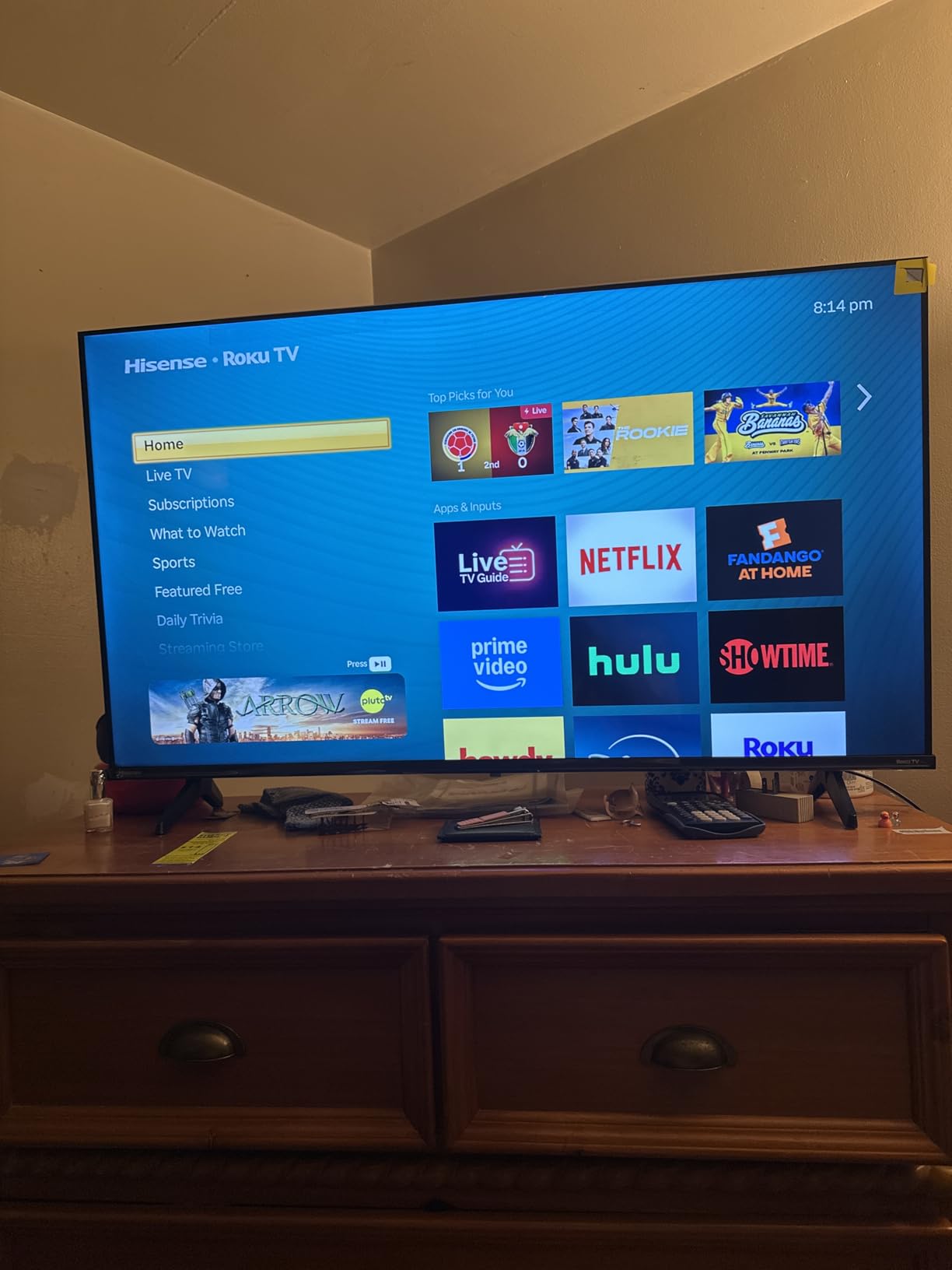 Hisense 43-Inch Class A4 Series FHD 1080p Smart Roku TV with Alexa Compatibility (43A4NR) - Dolby Audio, Slim Bezel Design, Google Assistant customer photo 2