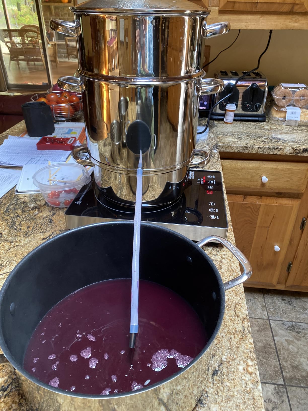 VIVOHOME Stainless Steel Steam Juicer for Canning Fruit and Grape Juice customer photo 2