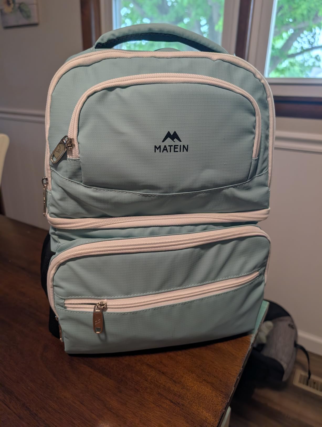 MATEIN Cooler Backpack, 26/40 Cans Insulated Lunch Backpack for Men Women customer photo 2