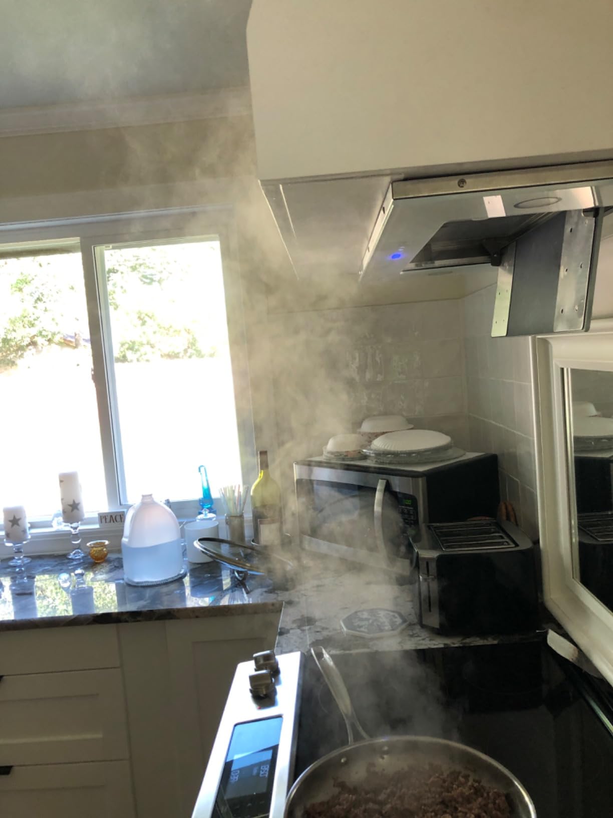 36 inch Insert Range Hood 900 CFM, with Gesture & Touch Control customer photo 1