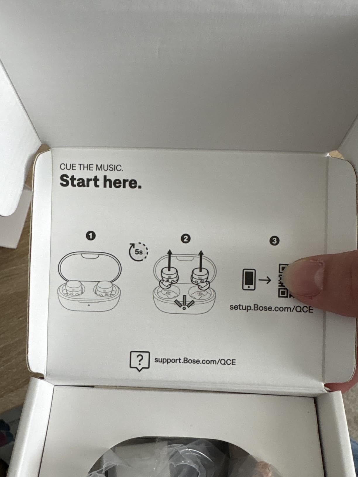 Bose QuietComfort Bluetooth Earbuds, True Wireless Earbuds with Active Noise Cancellation and Mic, Deep Bass, IPX4 Rating, Up to 8.5 Hours of Playtime, Chilled Lilac customer photo 2