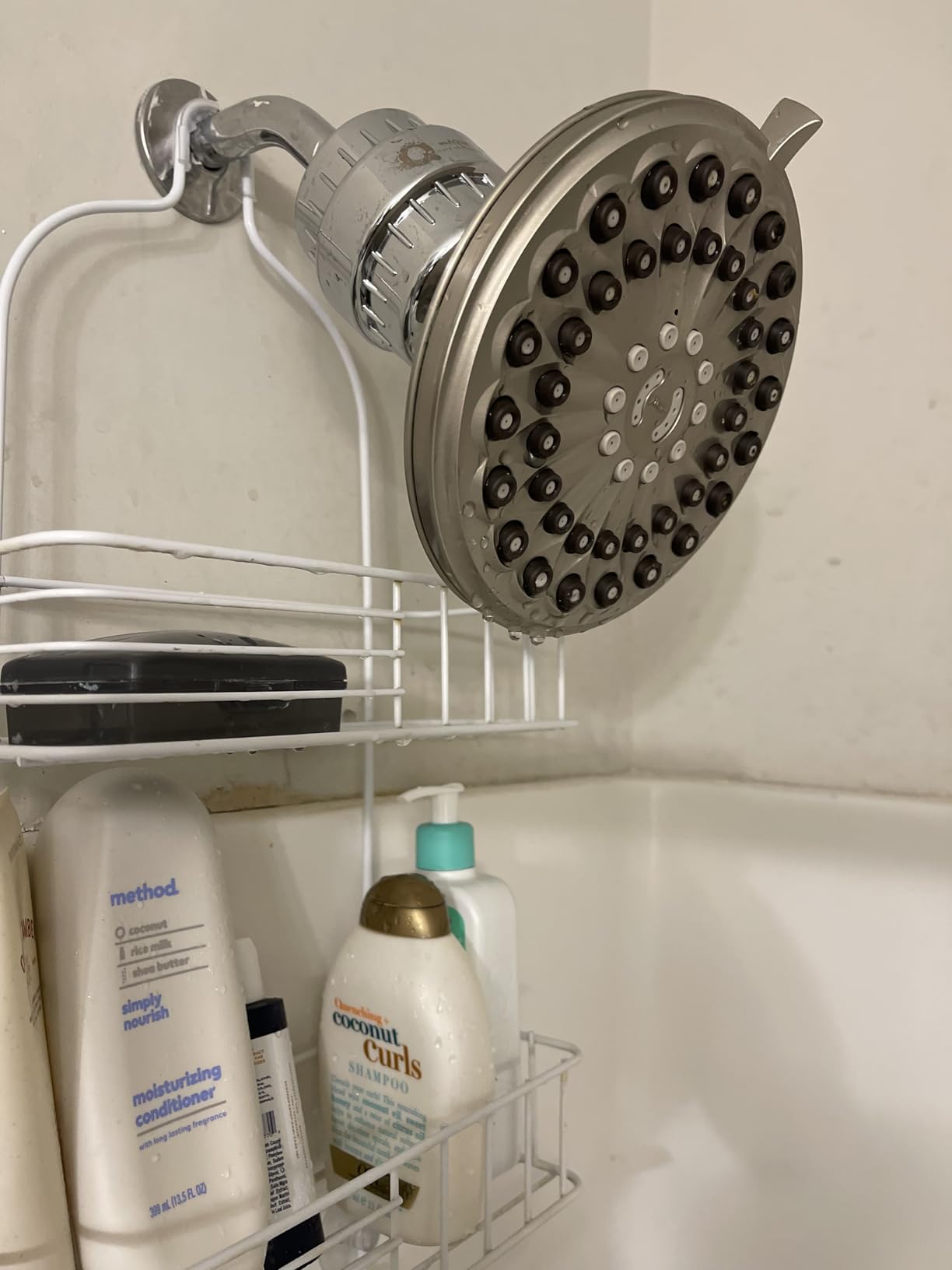 weAQUA Heavy Duty 2-PACK Shower Filter for Hard Water Chlorine Heavy Metals customer photo 1