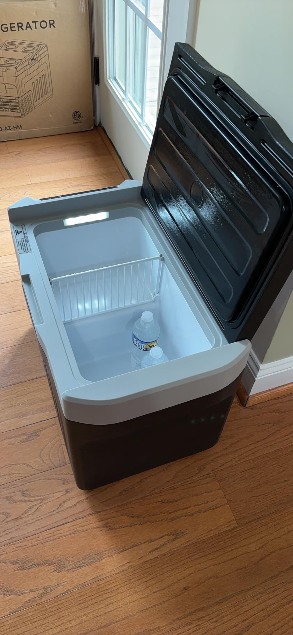 EKOJUCE 12V Refrigerator 17QT Portable Freezer Electric Cooler customer photo 1