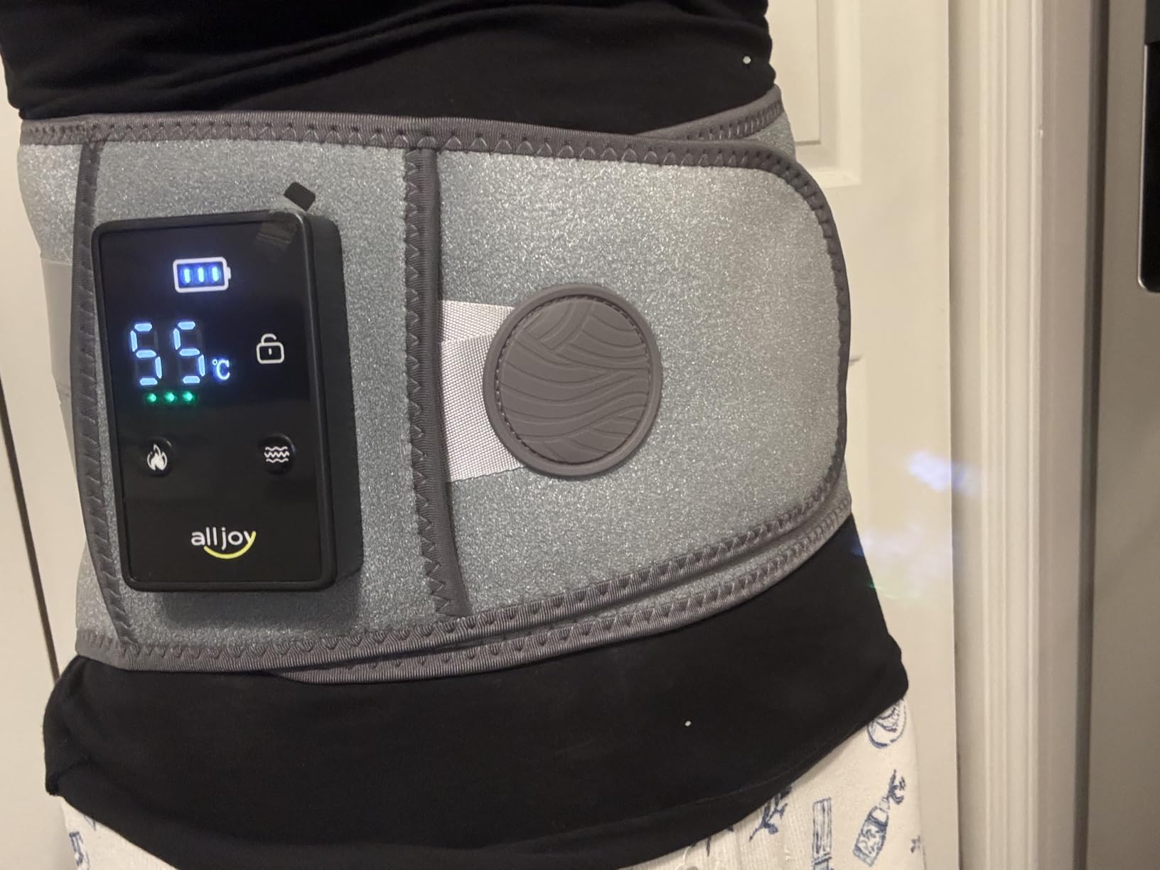 ALLJOY Cordless Heating Pad for Back 67