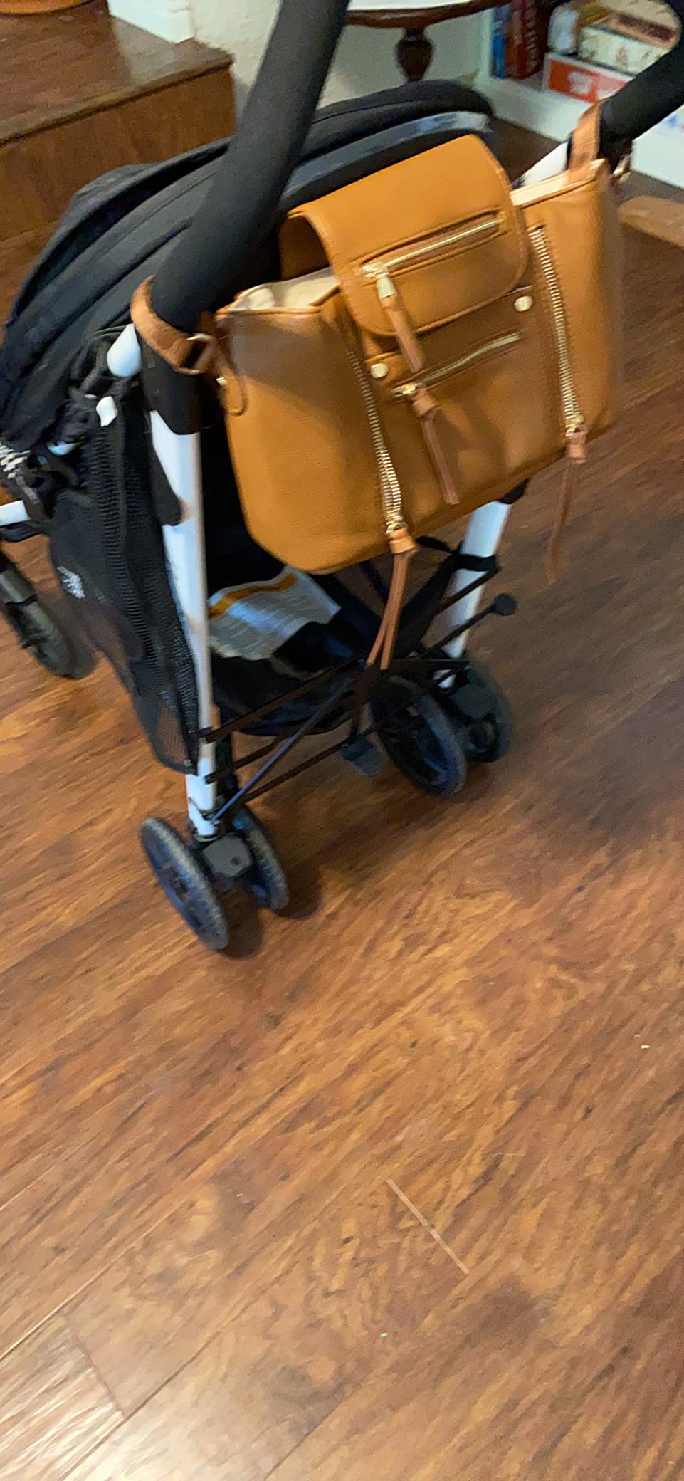 Chicco Liteway Stroller, Compact Fold Baby Stroller with Canopy, Lightweight Aluminum Frame Umbrella Stroller, for Use with Babies and Toddlers up to 40 lbs, Arctic/Blue customer photo 2