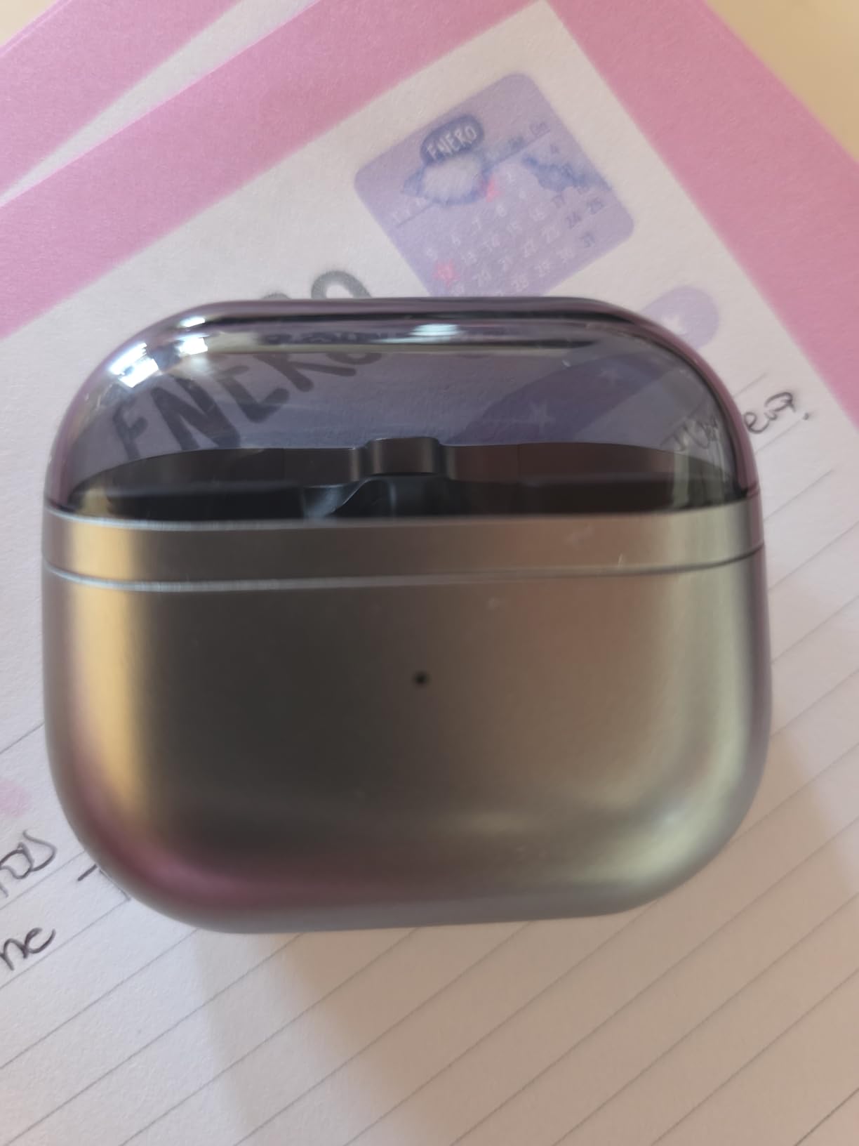 Samsung Galaxy Buds 3 Wireless Earbud Headphones - Silver customer photo 2