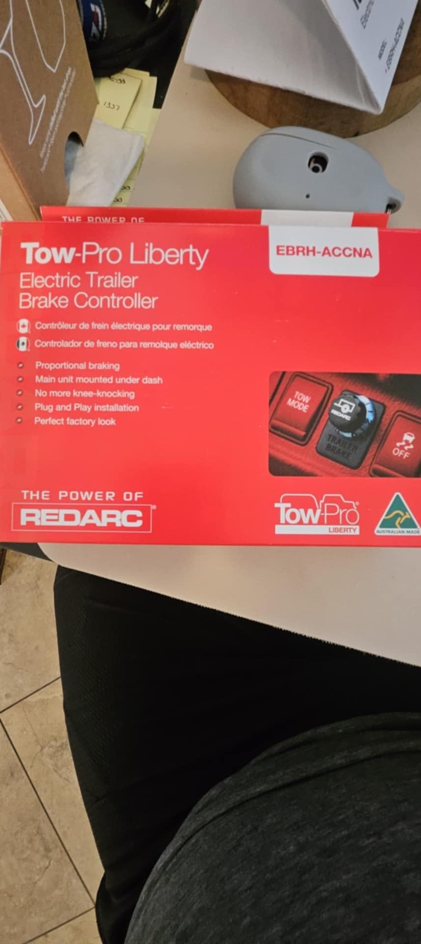 REDARC Tow-Pro Liberty Electric Trailer Brake Controller Kit for Toyota Tundra, Tacoma, Proportional Braking, Plug and Play, 12V Compatible to Tow RV, Camper, Trailer, Boat customer photo 1
