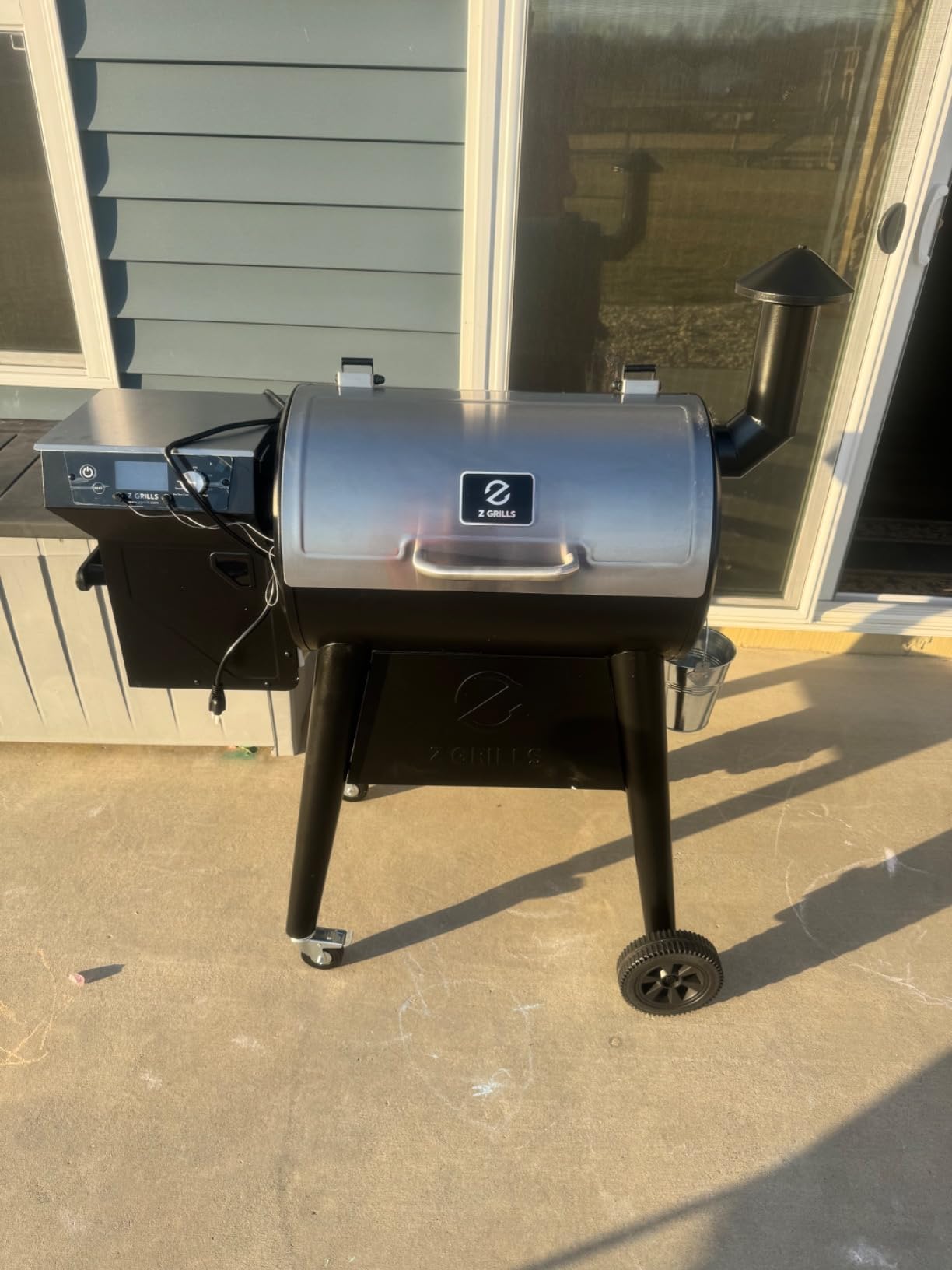 Z GRILLS Electric Wood Pellet Grill Smoker with PID 3.0 Controller, 450°F Max Temperature, 8-in-1 Outdoor Grill & Smoker, 459 Square Inches Cook Area, Meat Probes, Rain Cover (450E PRO) customer photo 2