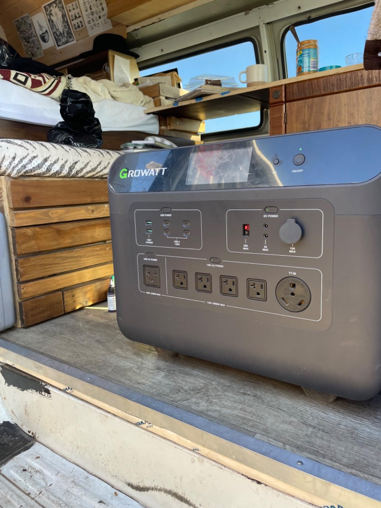 GROWATT HELIOS 3600 Portable Power Station, 3600Wh LFP Solar Generator customer photo 2