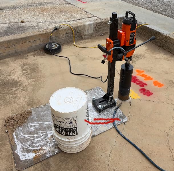 VEVOR 2 in 1 Handheld & Stand-mount Core Drill 0.8-6.3in Drilling Diameter customer photo 2