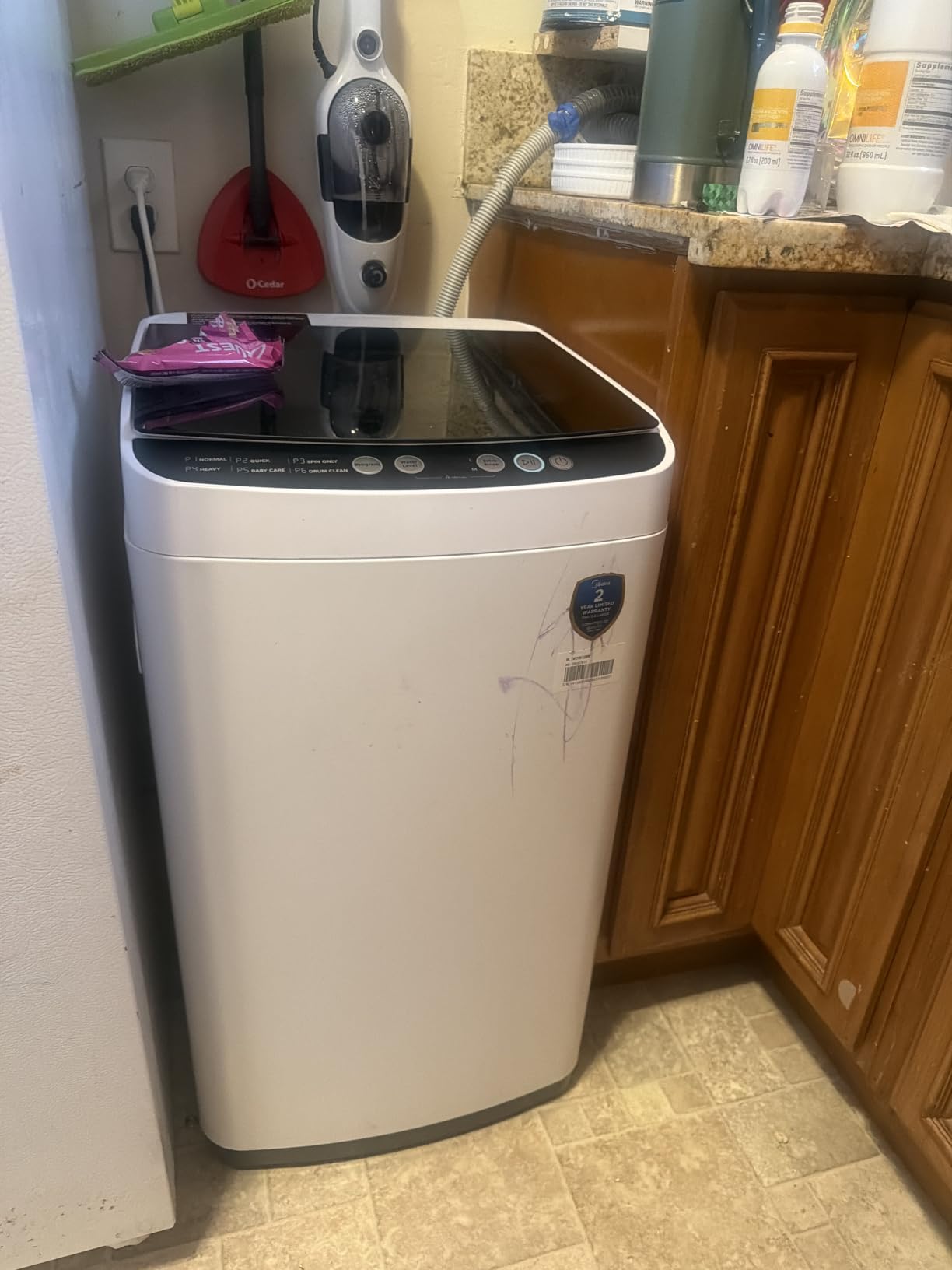 Midea Portable Washing Machine 0.9 Cu.ft for Homes & Apartments White customer photo 1