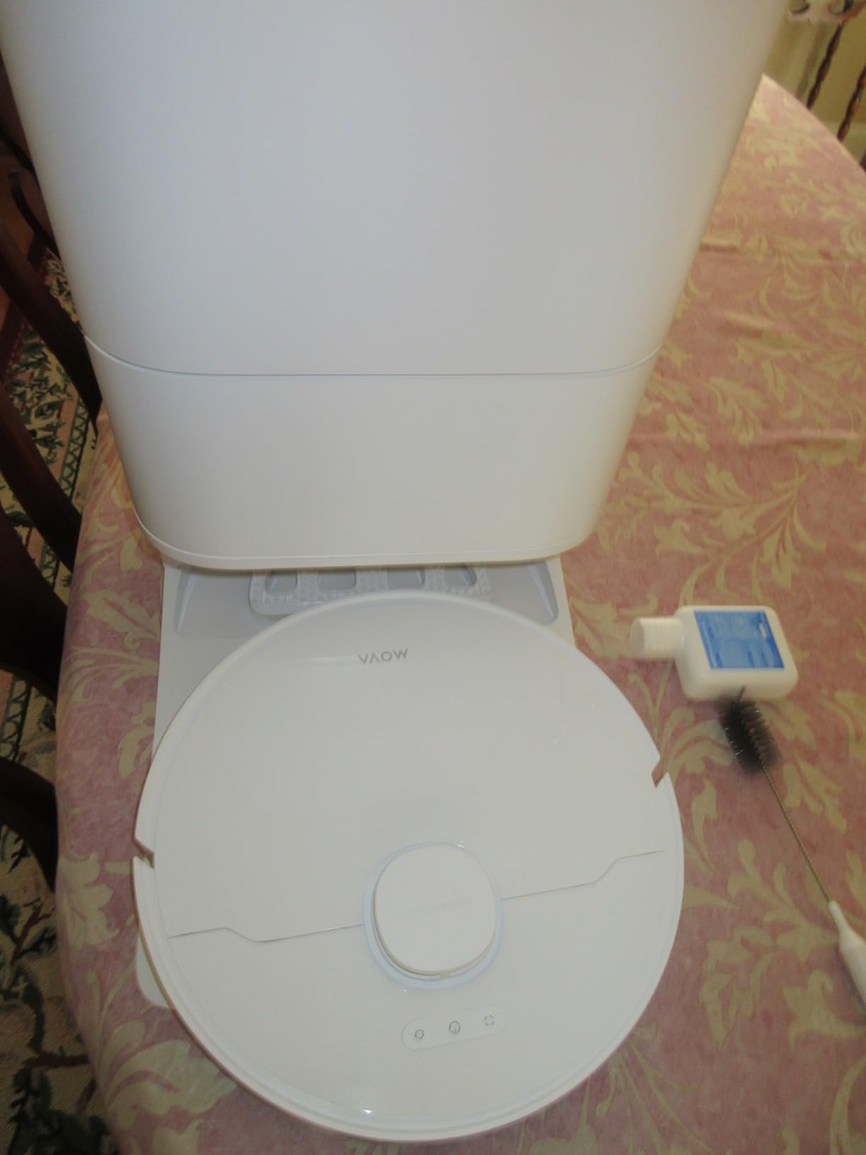 MOVA S20 Ultra Robot Vacuum and Mop Combo with Dual Roller Brush, 8300Pa Suction, 140℉ Hot Water Mop Self-Washing & Drying, Mop Auto-Lift for Carpet, Self-Empty, Self-Refilling, Voice & App Control customer photo 1