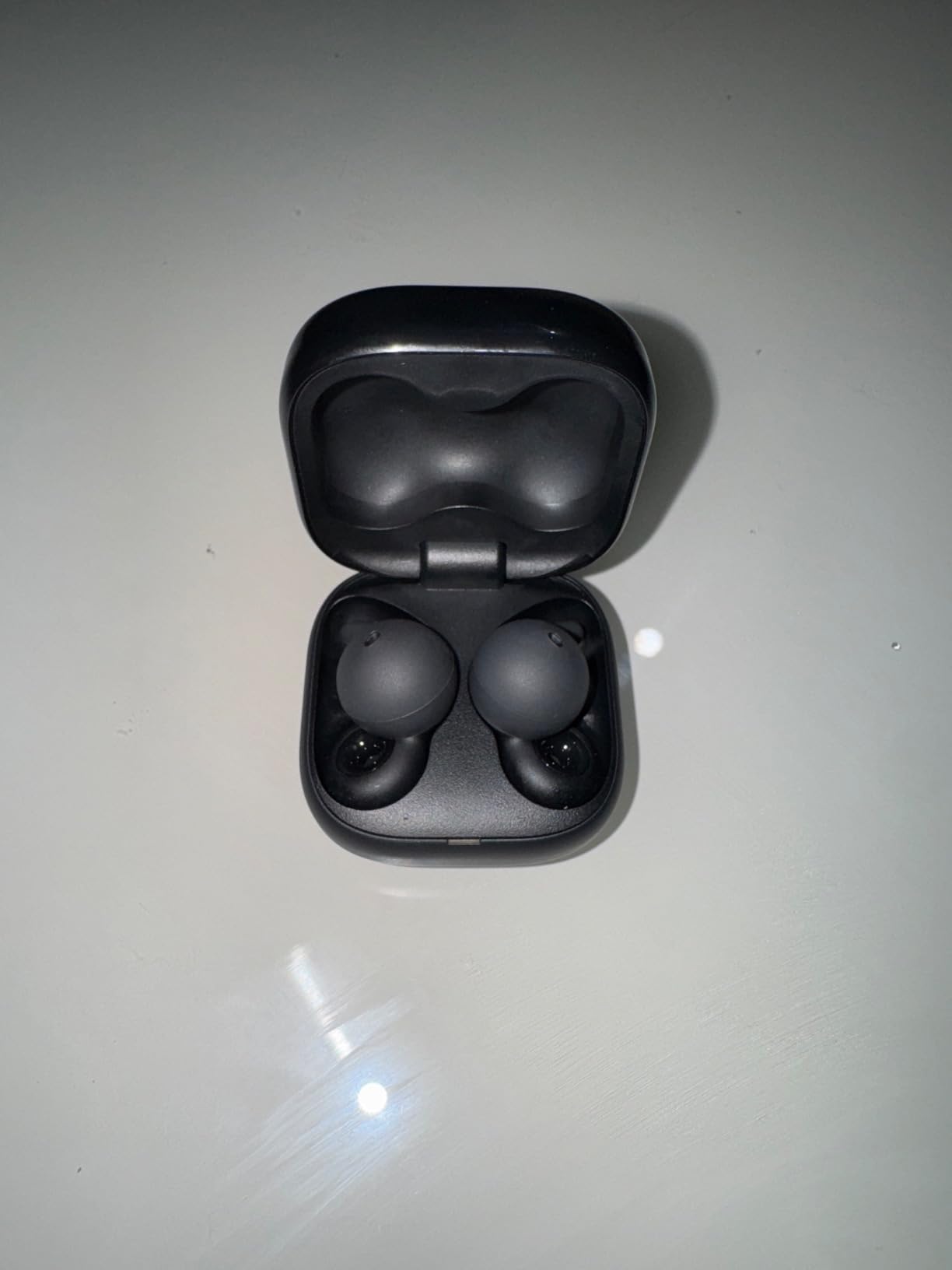 Sony LinkBuds Open Truly Wireless Earbud Bluetooth Headphones, Black customer photo 1