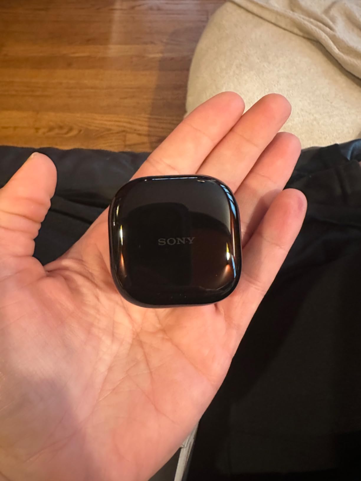 Sony LinkBuds Open Truly Wireless Earbud Bluetooth Headphones, Black customer photo 2