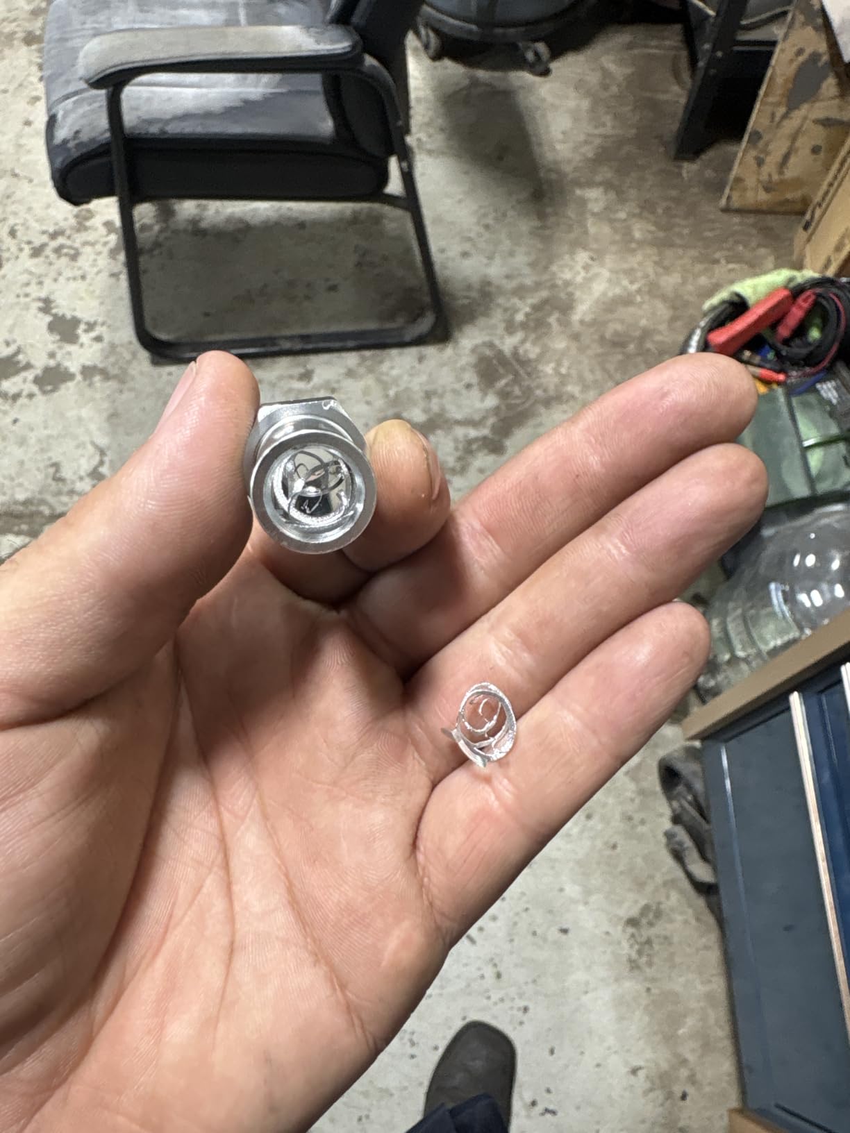 EVIL ENERGY Oil Catch Can Kit, 300ml Baffled Bronze Internal Filter 2-Port customer photo 2