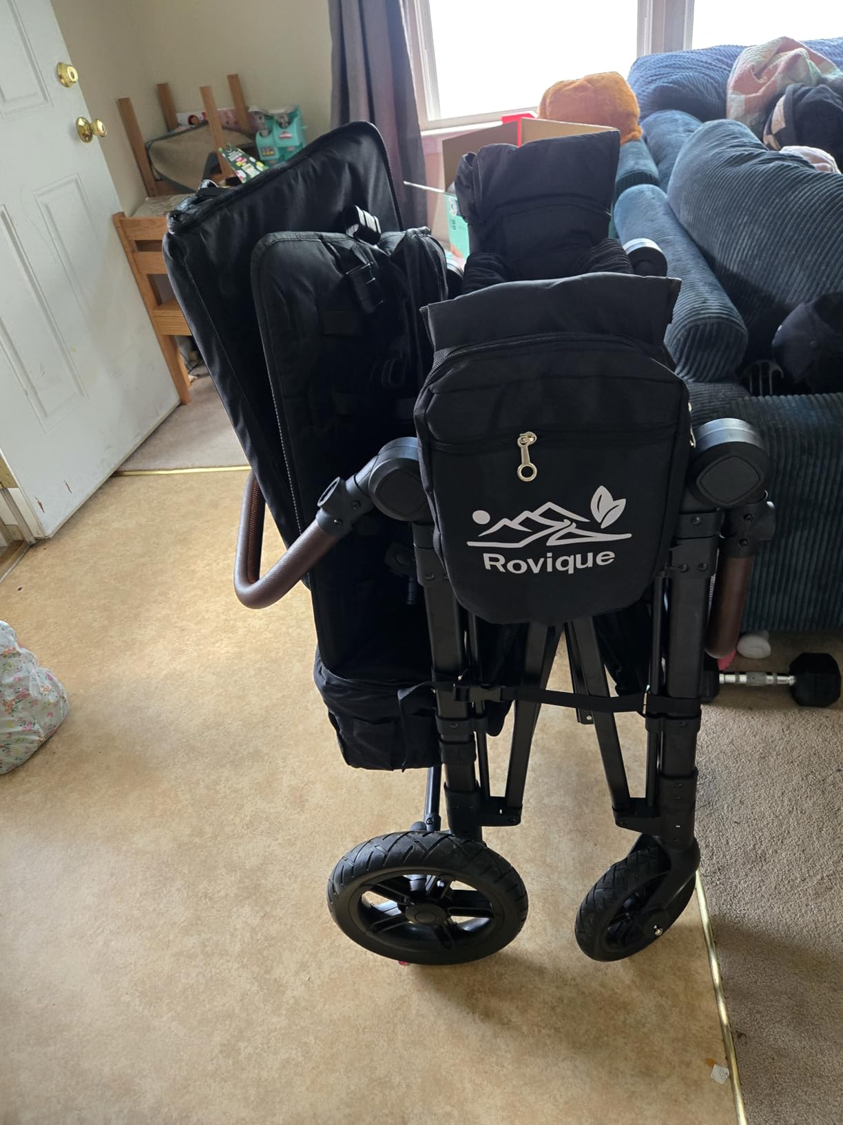Rovique 4 Seater Wagon Stroller,Wagon Stroller for 4 Kids,Foldable customer photo 1