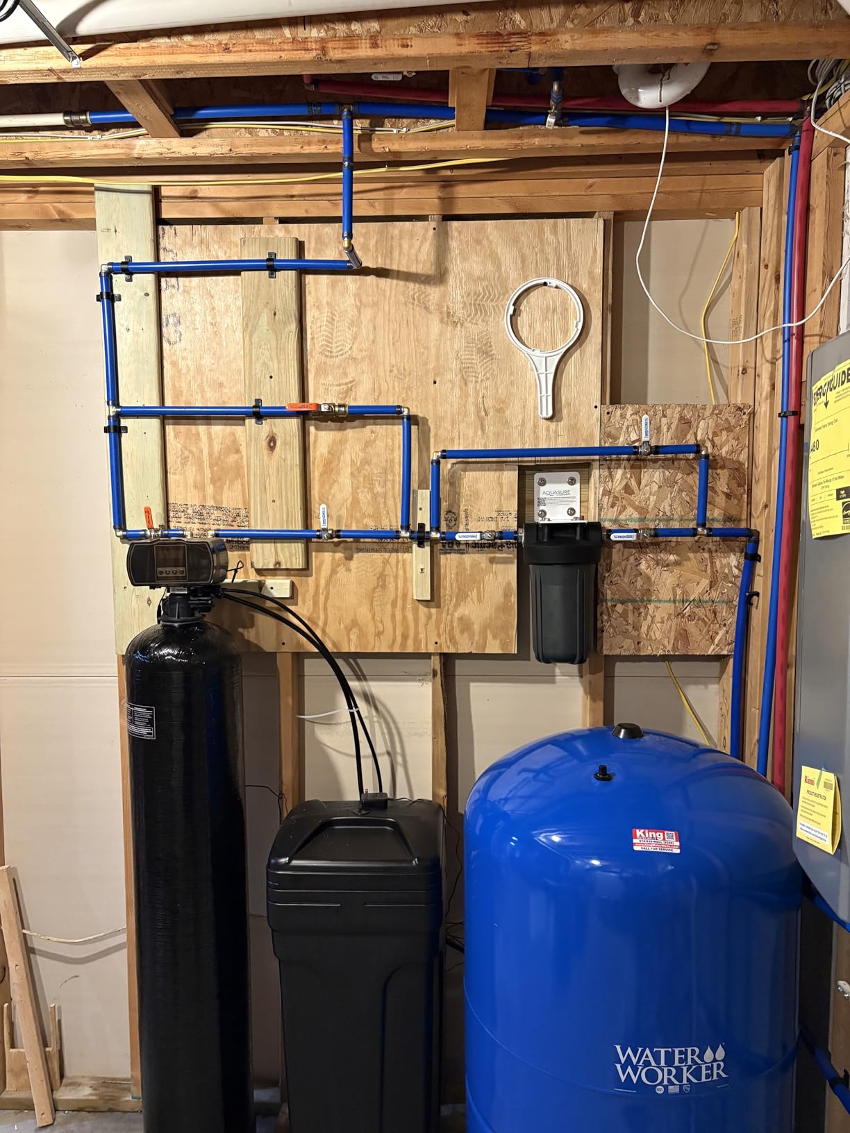 Aquasure Harmony Series 50,000 Grains Whole House Water Softener with High Performance Automatic Digital Metered Control Head with Pre-Filter customer photo 2