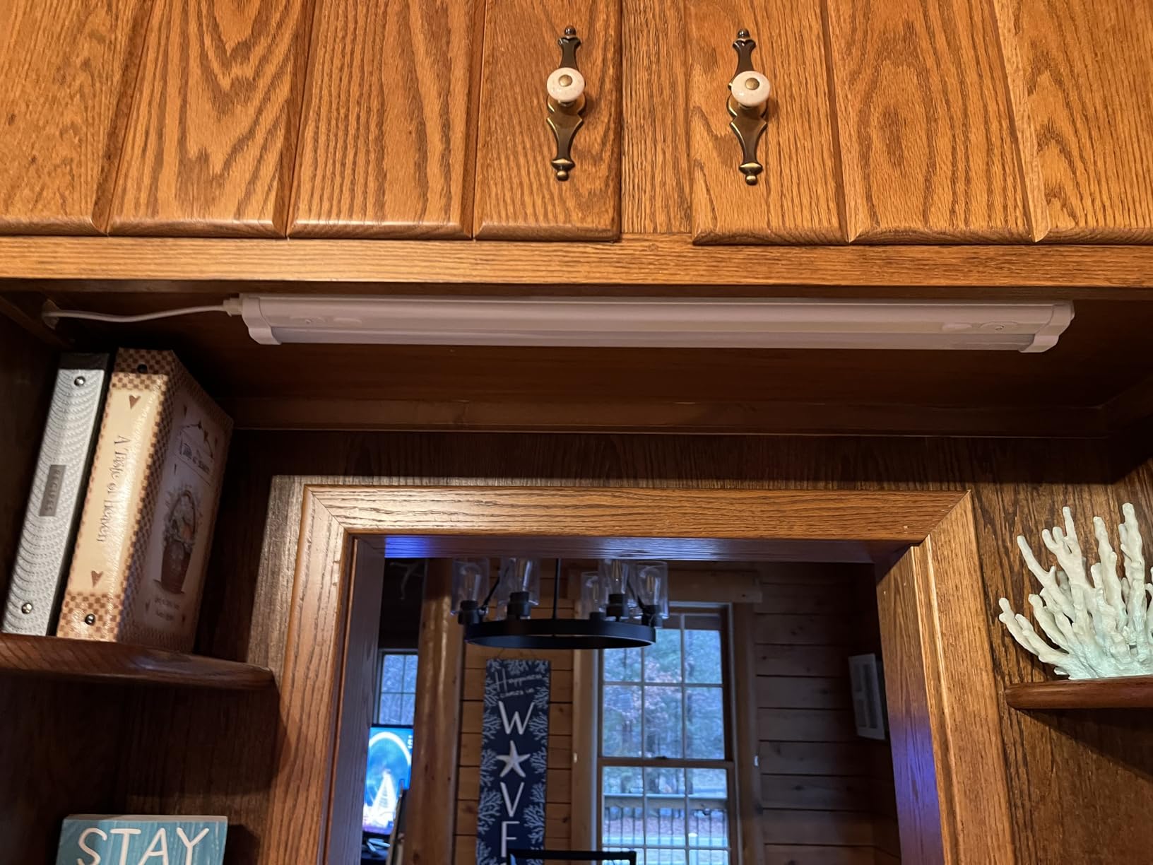 Enbrighten 24 Inch Plug in Under Cabinet Light with 5 Color Temperatures customer photo 2