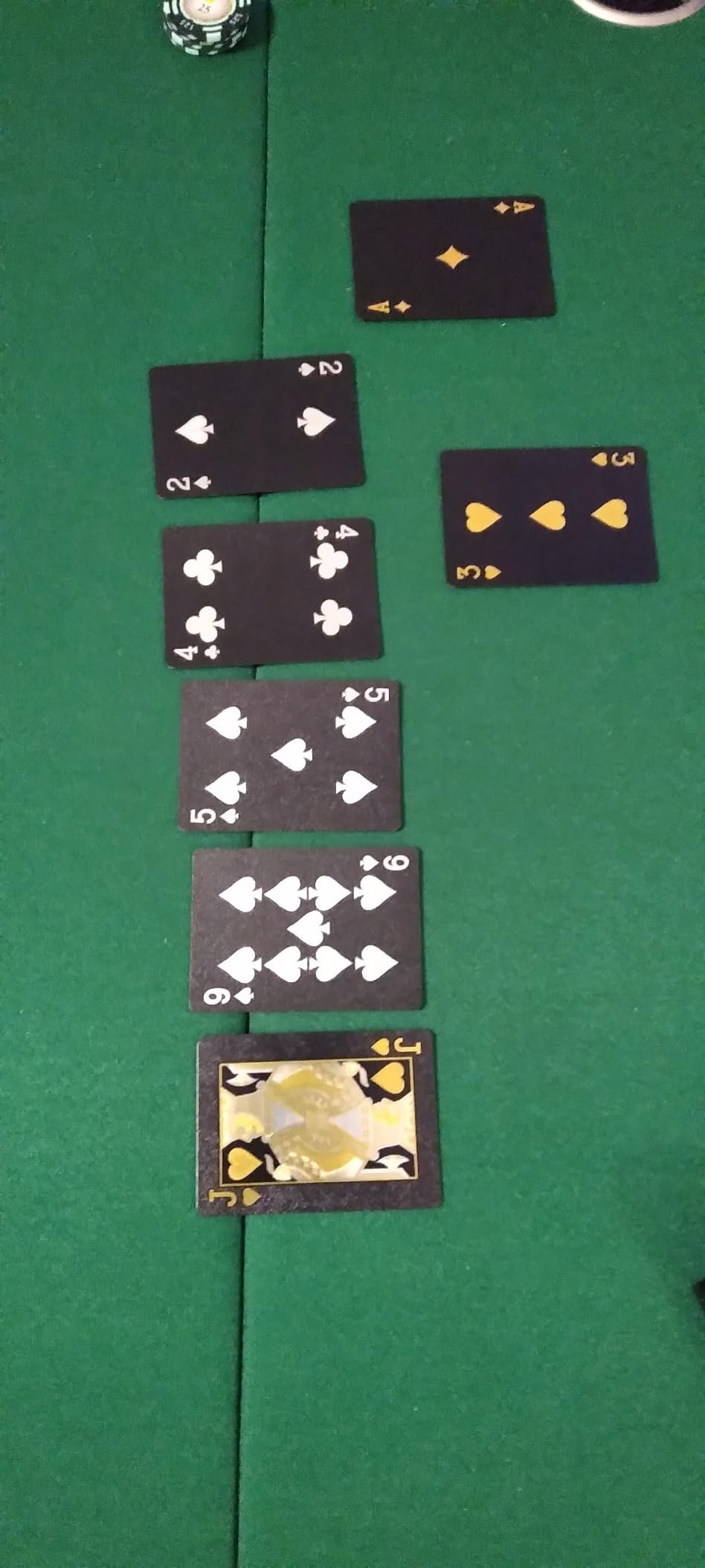 ECOTOUGE Octagon Poker Table Foldable, Texas Holdem Poker Table, Blue customer photo 2