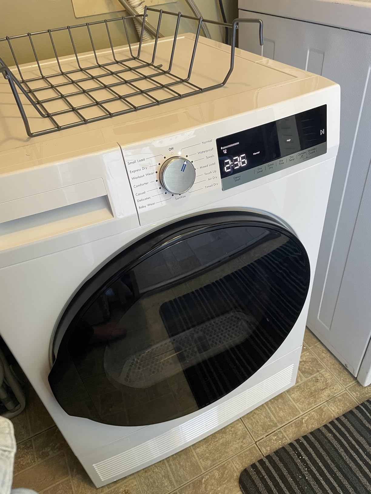 Kenmore 4.0 cu. ft. Ventless Condensing Electric Dryer - White | Compact Front Load Dryer - Wrinkle Guard to Reduce Wrinkles & Static - Smart Sensor Drying - ENERGY STAR Certified customer photo 2
