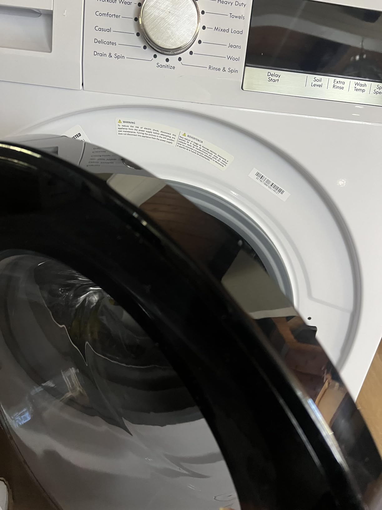 Kenmore 2.2 cu. ft. Compact Front Load Washer - White customer photo 1