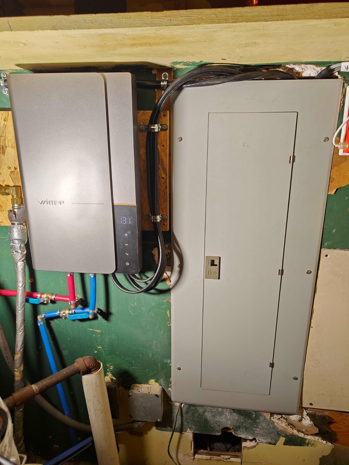 18kW Electric Tankless Water Heater 240V ETL Certified WiFi customer photo 1