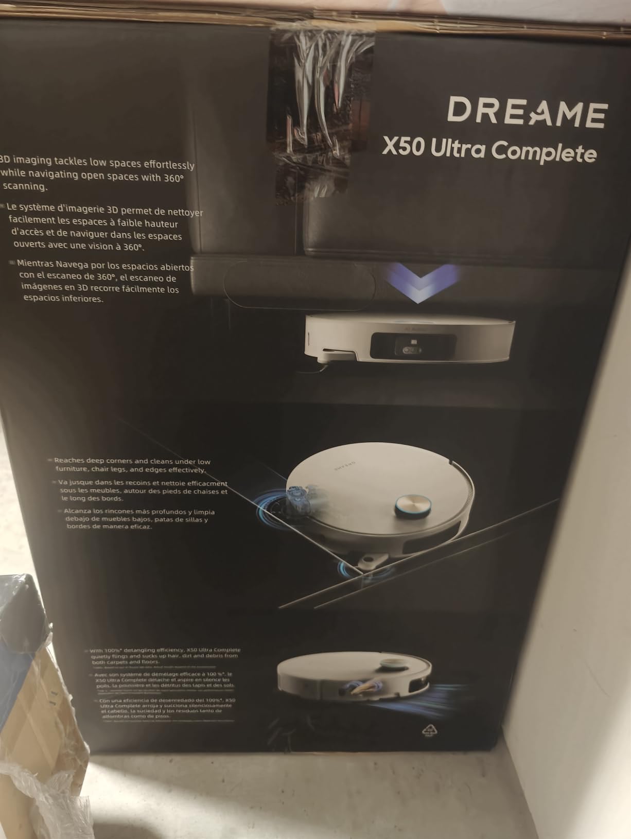 dreame X50 Ultra with Self-Cleaning All in One Robot Vacuum and Mop customer photo 2