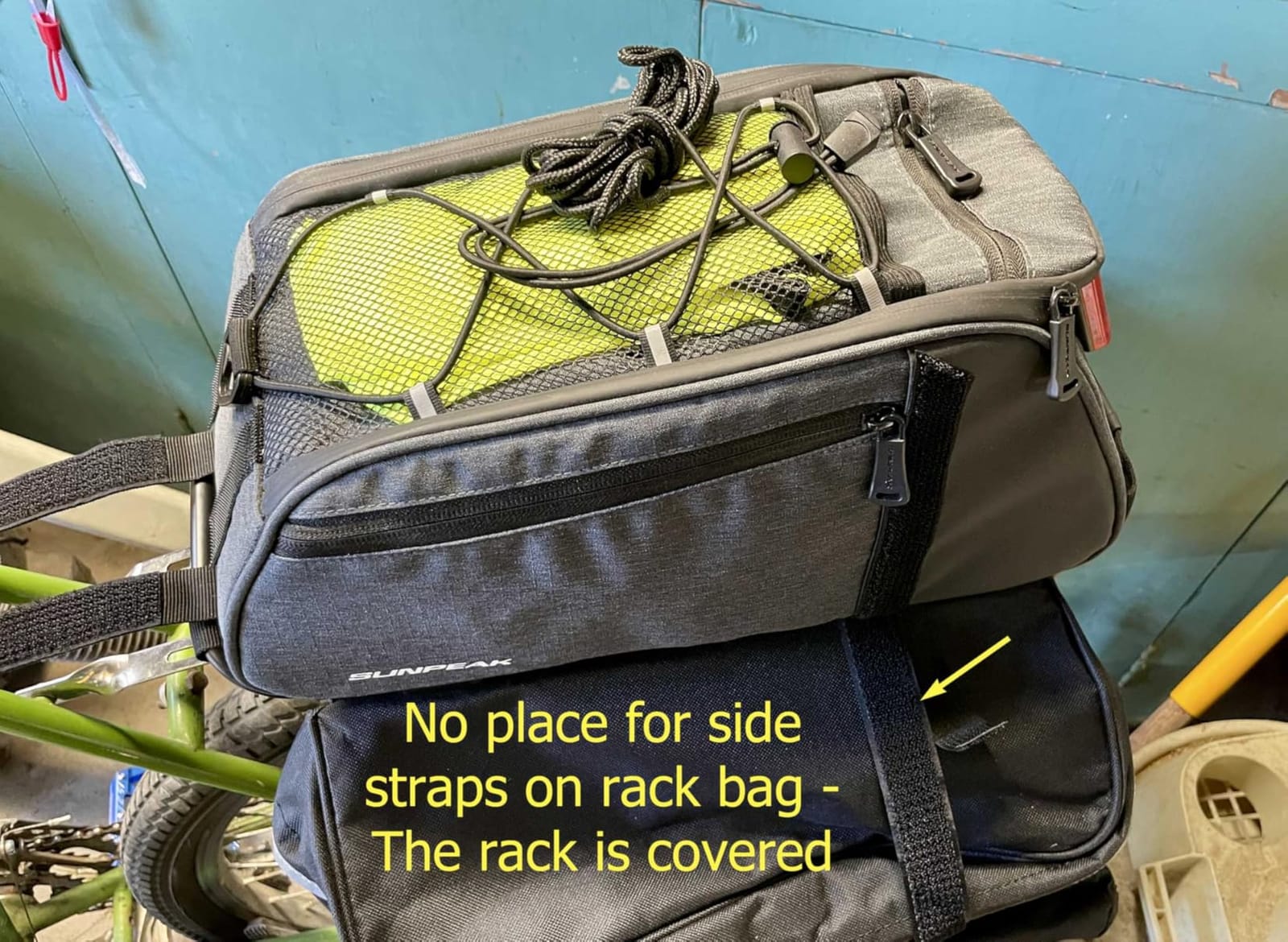 ANCHOM Bike Panniers with Rain Cover, 34L Bicycle Saddle Bags for Rear Rack customer photo 2