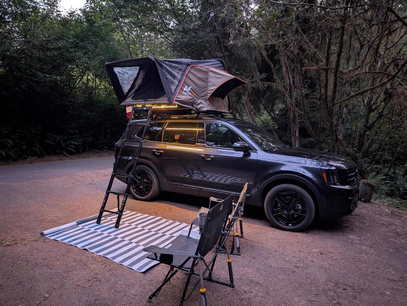 Naturnest Sirius 1 Hardshell Rooftop Tent, Clamshell Pop Up Car Roof Tent for 2-3 Person Camping, Waterproof UV-Resistant 4 Season Overland Tent for SUV, Truck, Jeep, Van, Trailer customer photo 2