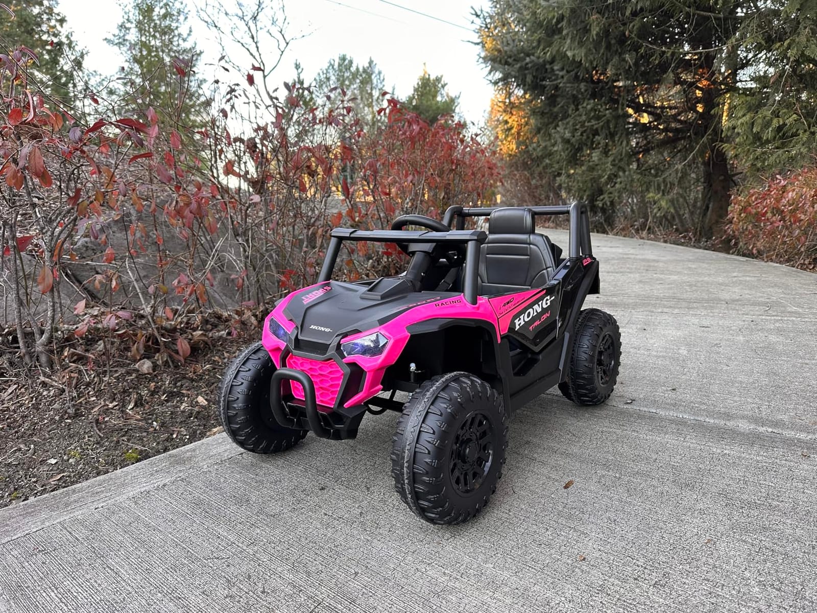 12V Electric Car for Kids, Ride on Toys with Remote Control, Toddlers UTV customer photo 2