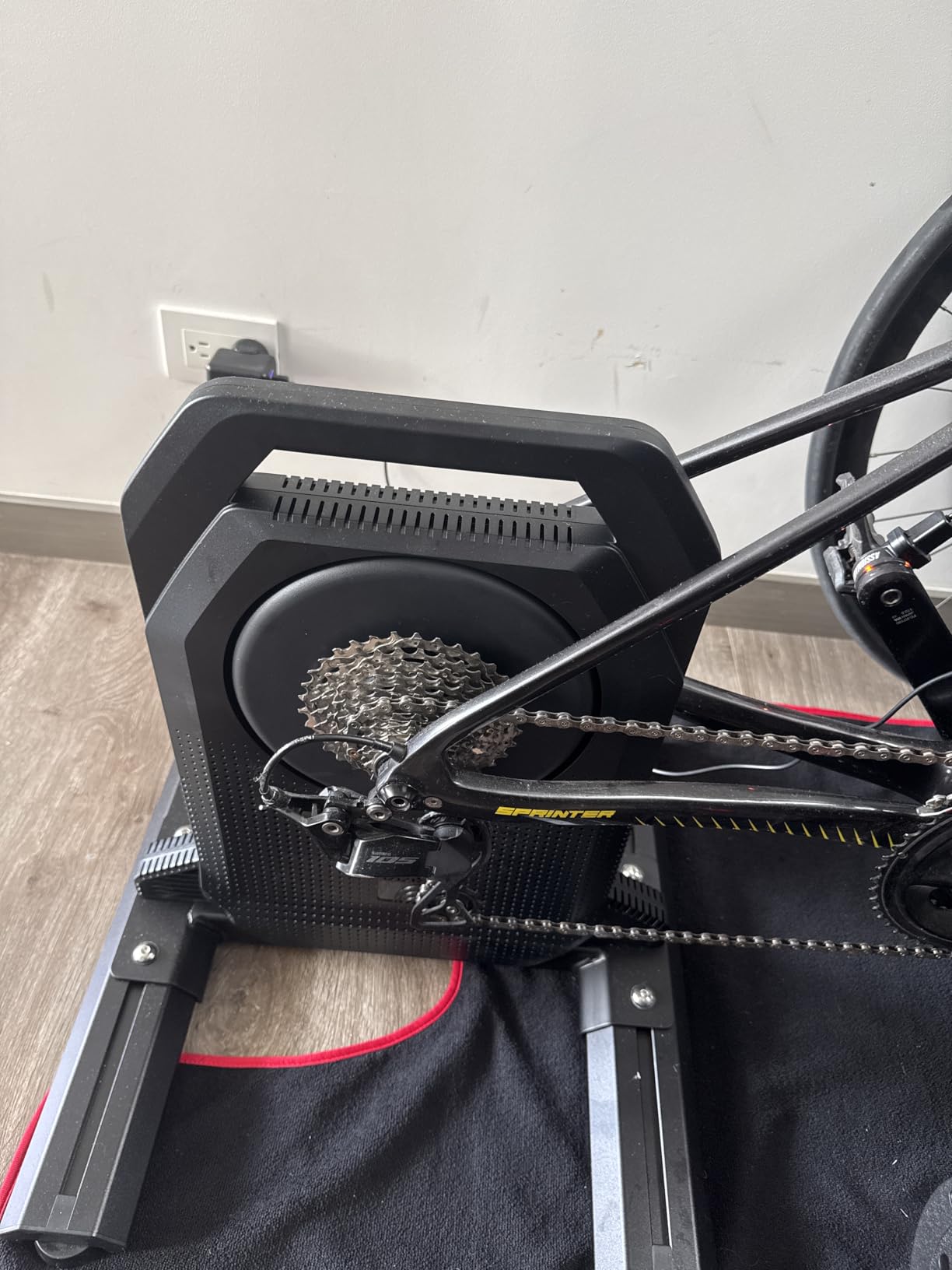 ThinkRider XXPRO Smart Bike Trainer,2500W,25% Gradient,ANT + & BLE customer photo 1