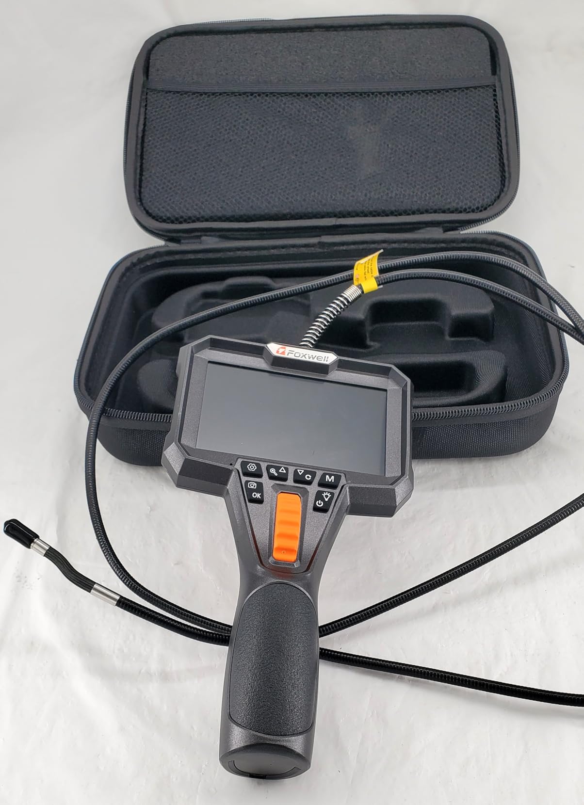 FOXWELL Y400 220° 2-Way Articulating Borescope, 0.24in Ultra-Slim Endoscope customer photo 2