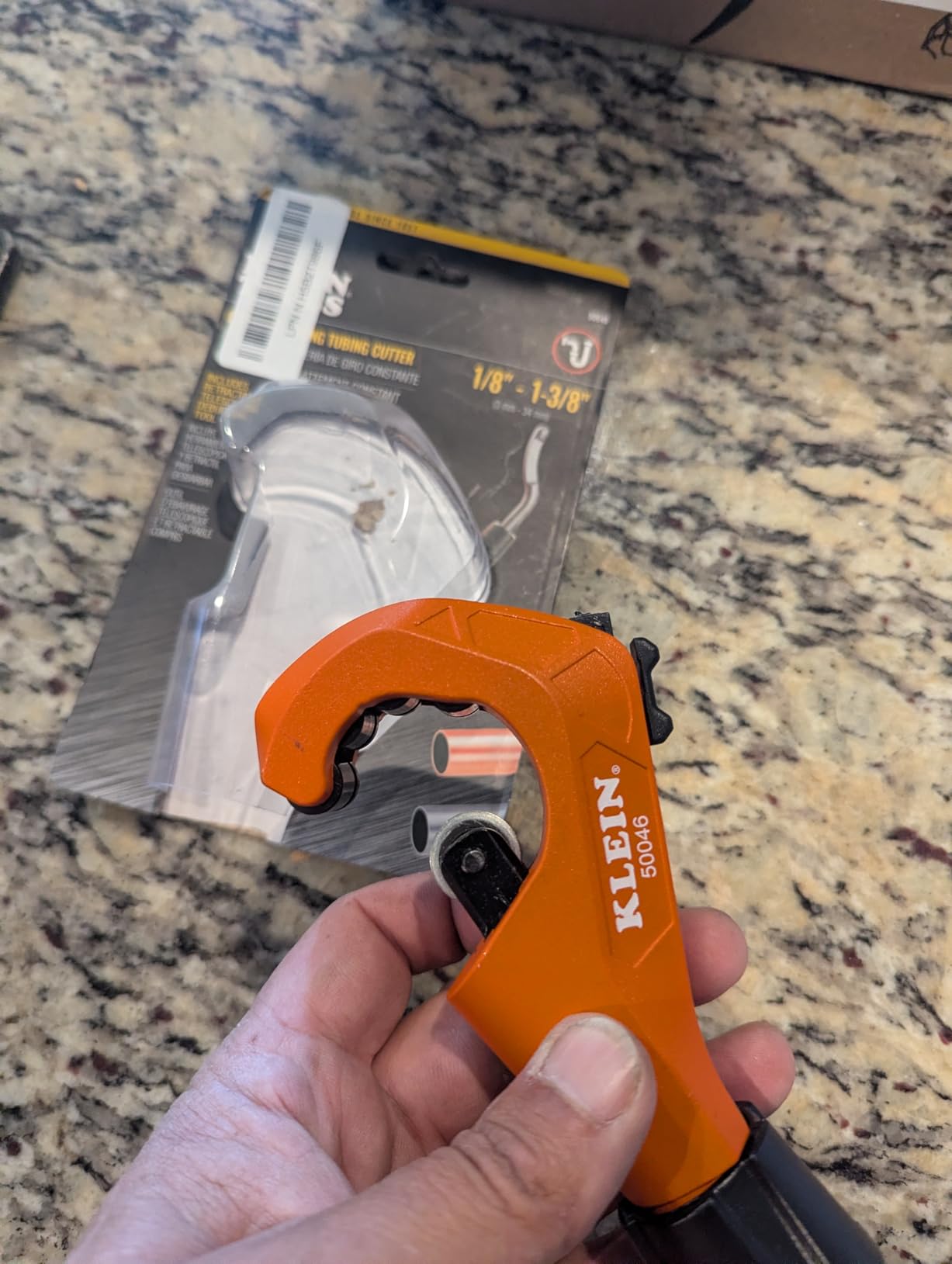 Klein Tools 50046 Constant Swing Tubing Cutter for Copper and Aluminum customer photo 1