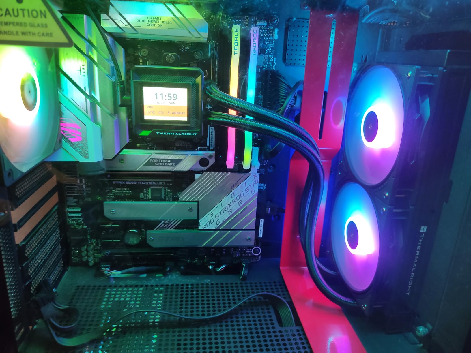Thermalright FW 240 SE ARGB Black-360mm AIO CPU Liquid Cooler customer photo 2