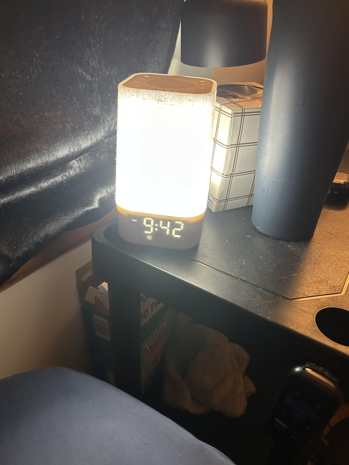 Sunrise Alarm Clock with Sound Machine, Gentle Wake Up Light for Bedroom customer photo 1