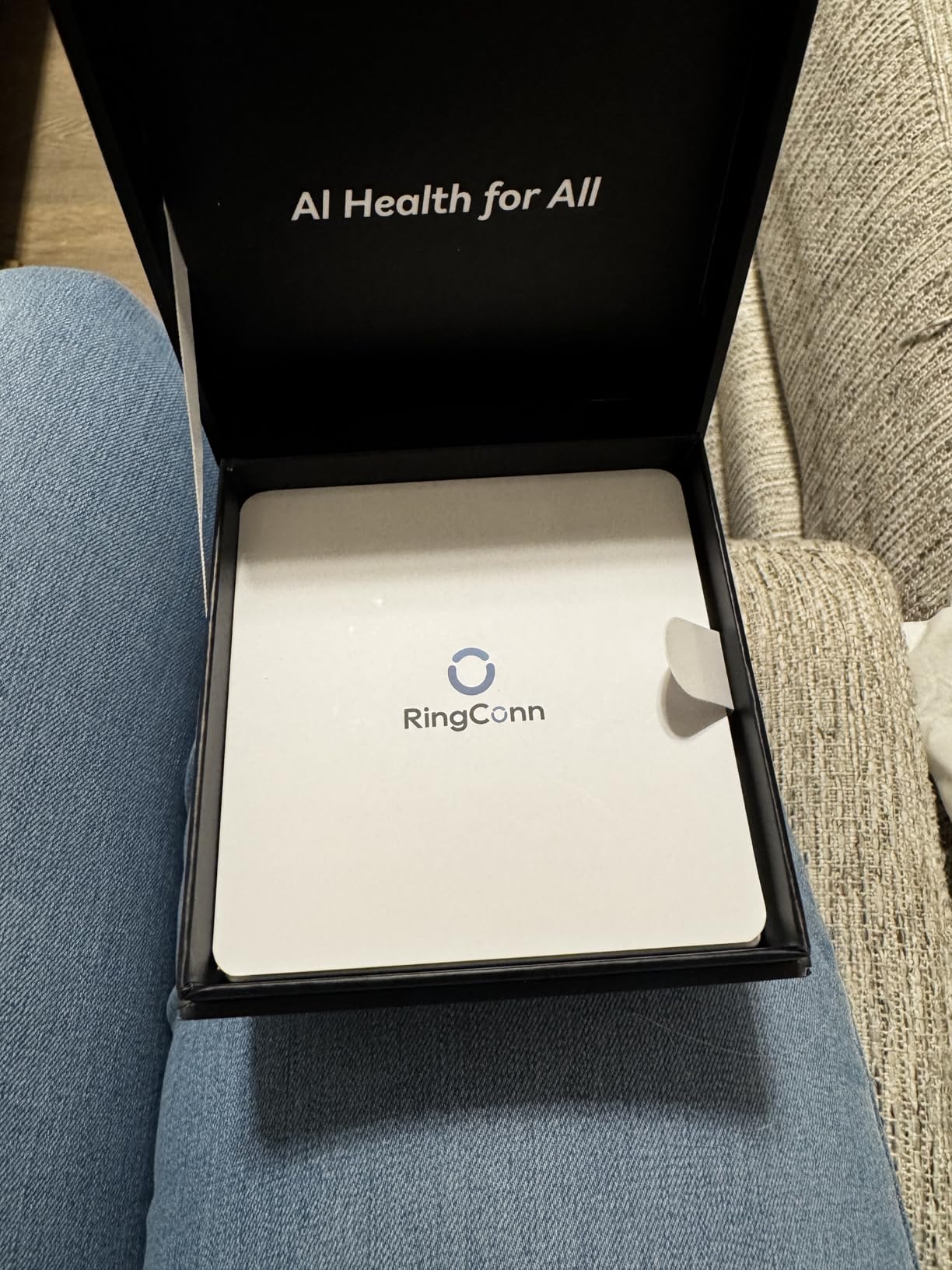 RingConn Gen 2 Air Ultra-Thin Smart Ring(Size 8, Galaxy Sliver) customer photo 1