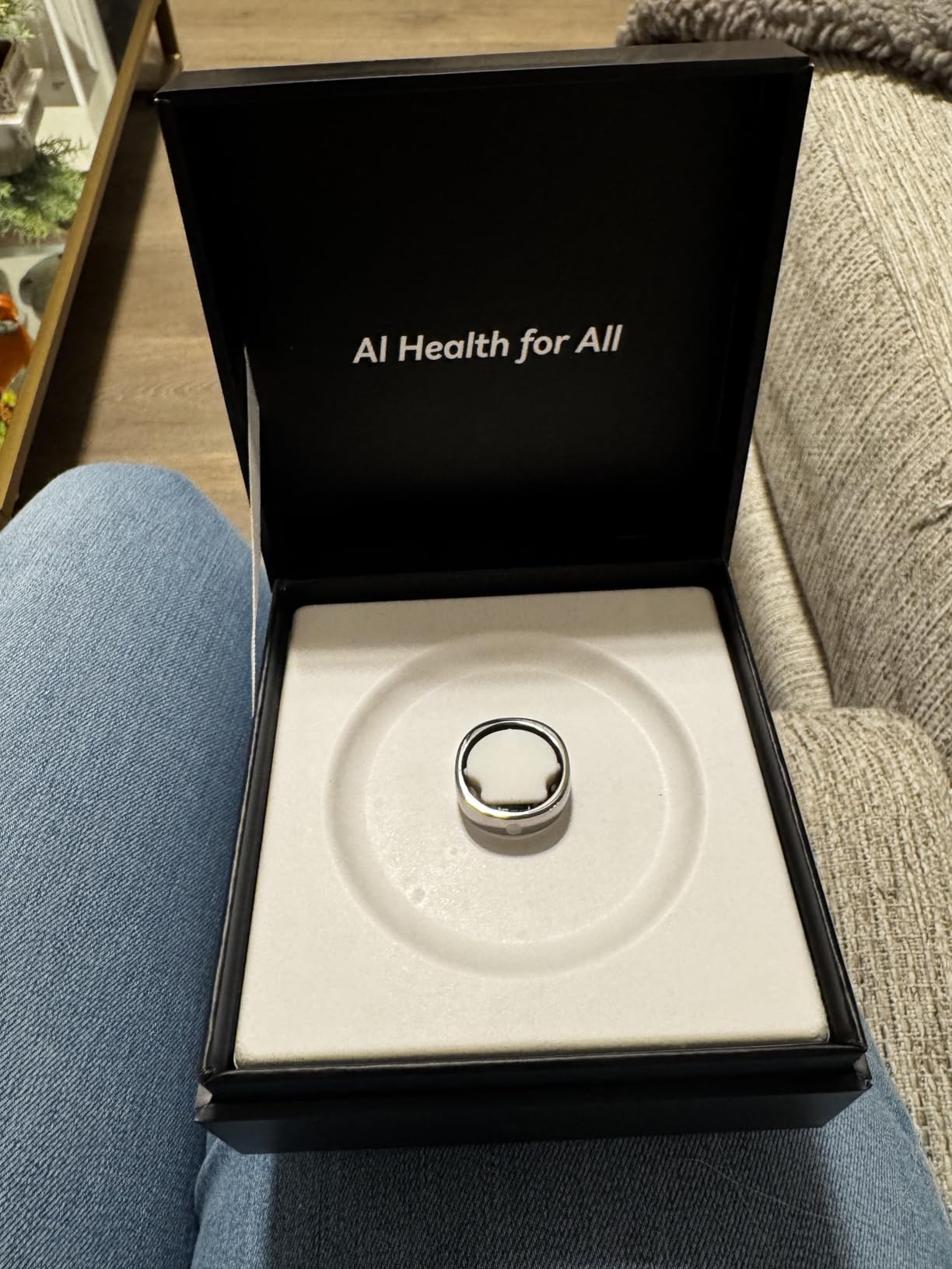 RingConn Gen 2 Air Ultra-Thin Smart Ring(Size 8, Galaxy Sliver) customer photo 2