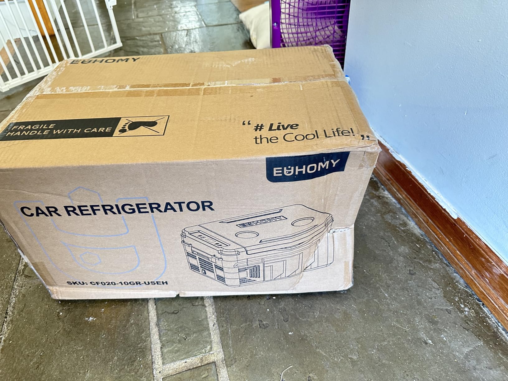 EUHOMY 11QT 12 Volt Refrigerator, Portable Car Fridge with App Control customer photo 2