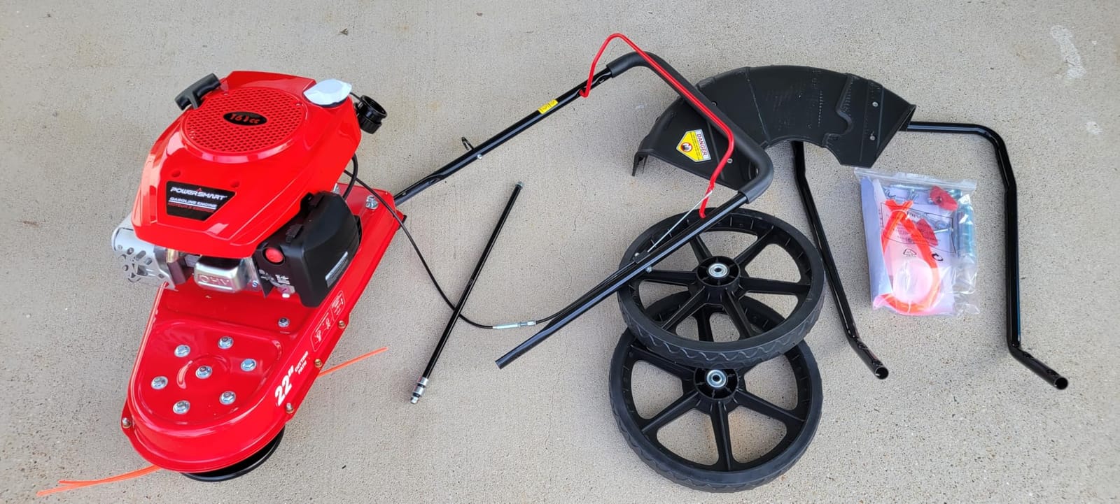 PowerSmart 22-inch 170cc Walk Behind String Trimmer customer photo 2
