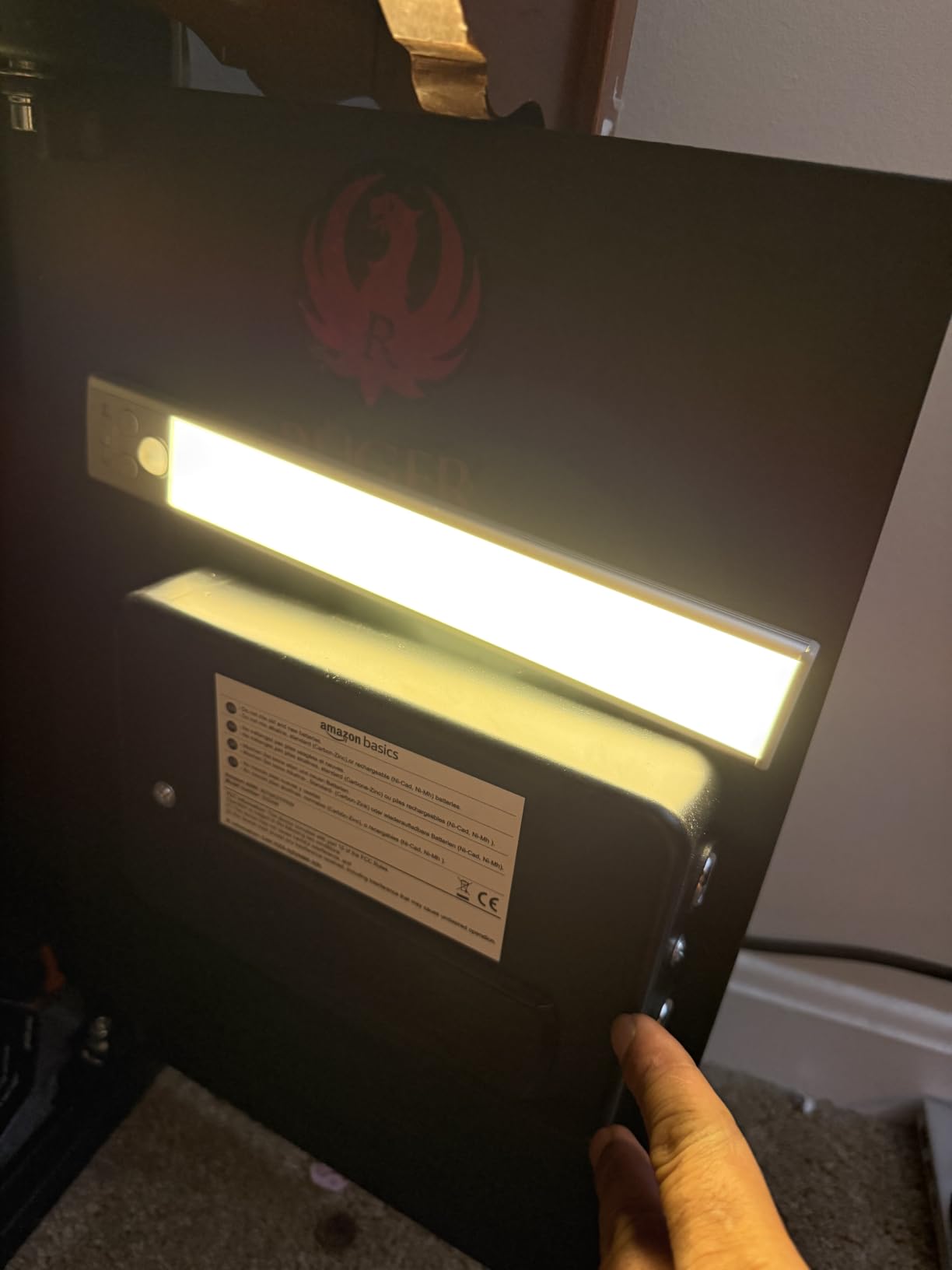Gritin 10.2inch Under Cabinet Lighting Rechargeable 2 Pack customer photo 2