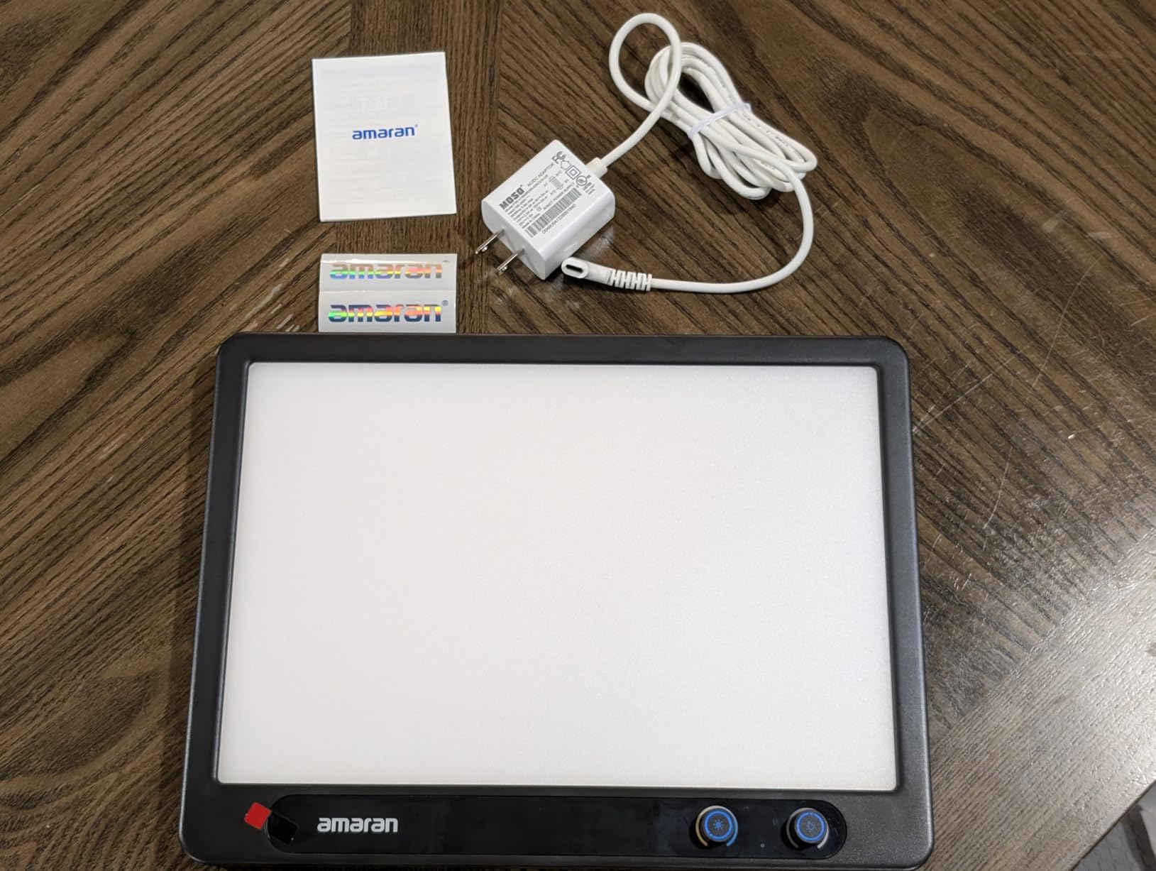 amaran Verge Bi-Color Edge-lit Rectangular Panel,26W Soft LED Video Light customer photo 2