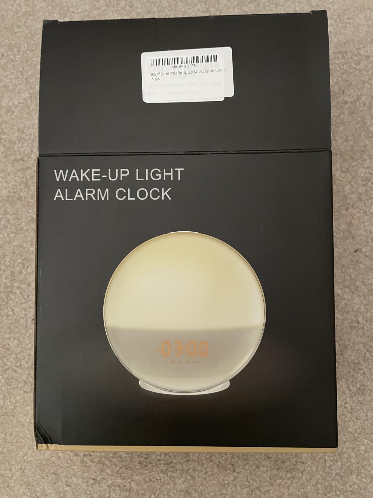 Smart Sunrise Alarm Clock with No Signup APP Control & Wake-Up Light, 4 Alarms, Sound Machine, FM Radio, Wireless Speaker, White customer photo 2