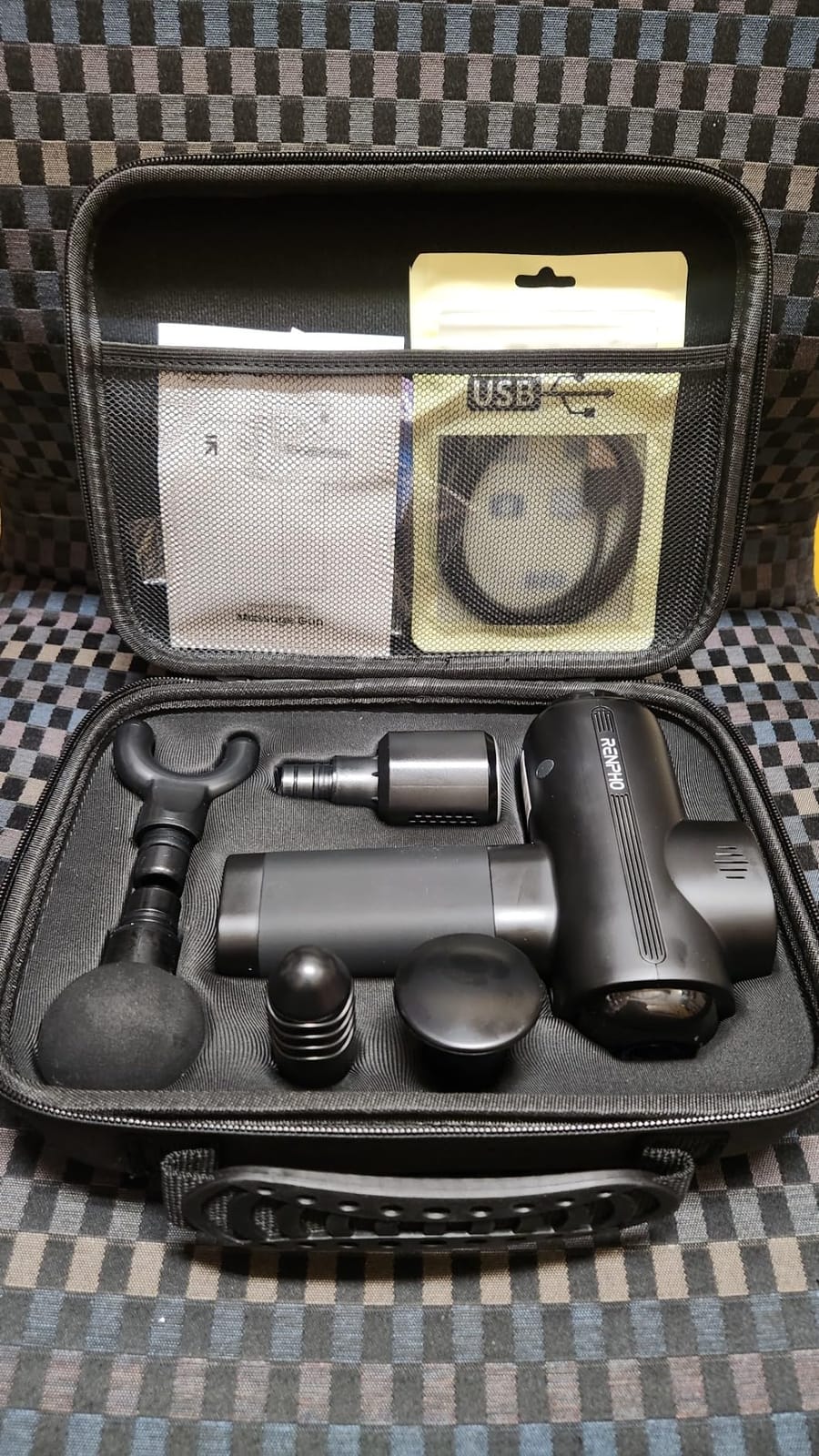 RENPHO Active Thermacool Massage Gun Deep Tissue with Heat & Cold, 5 Speeds customer photo 1
